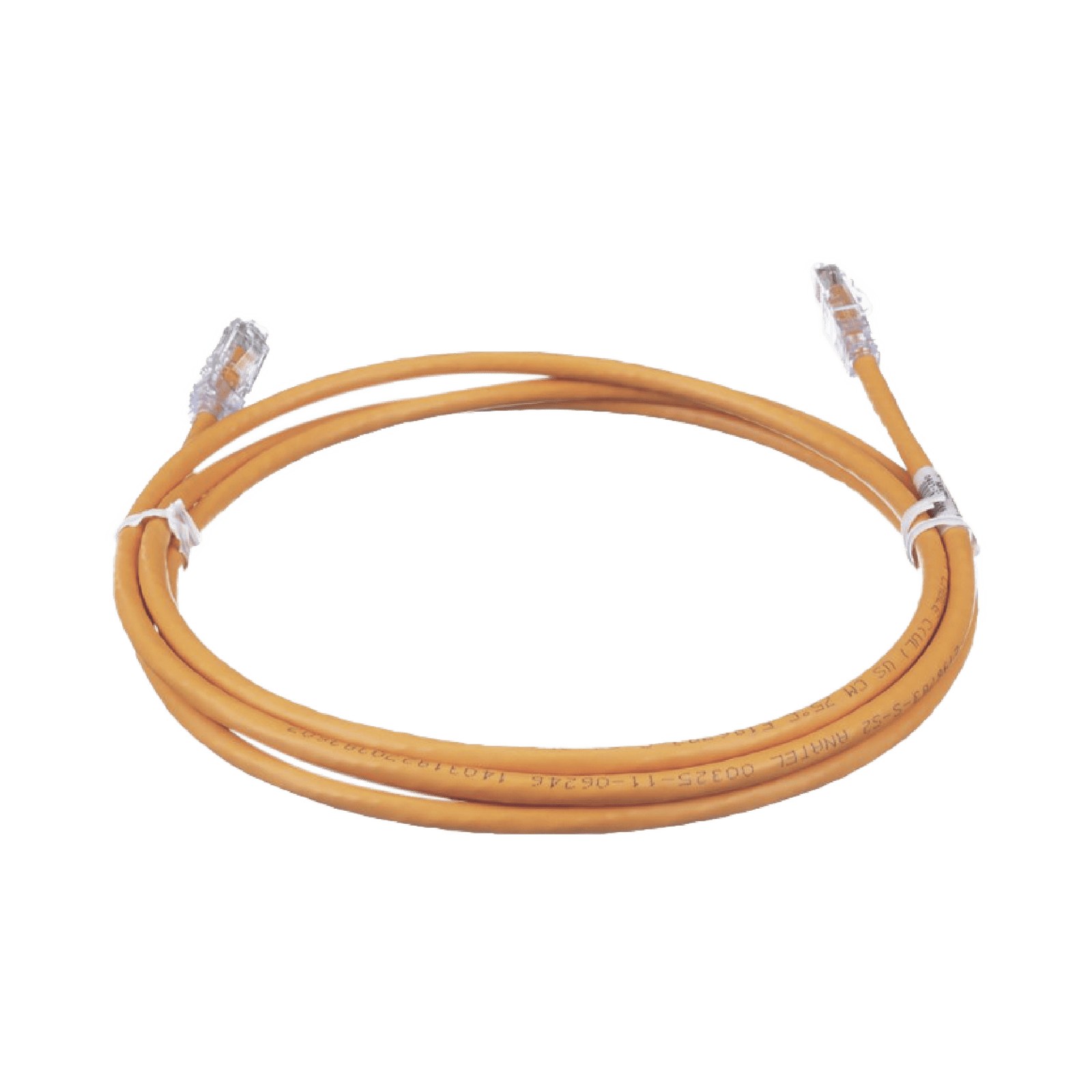 Cable de Parcheo TX6, UTP Cat6, 24 AWG, CM, Color Naranja, 7ft UTPSP7ORY - PANDUIT