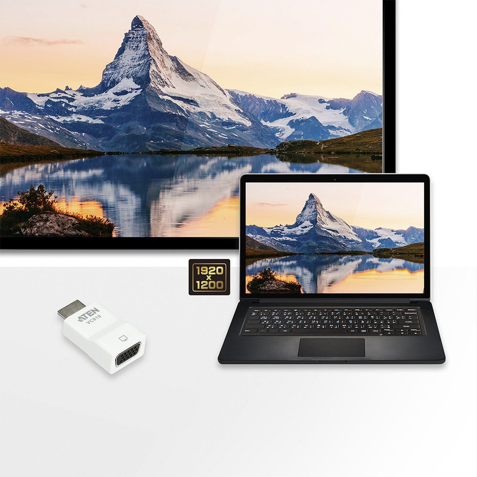 Adaptador de HDMI a VGA VC810 - ATEN
