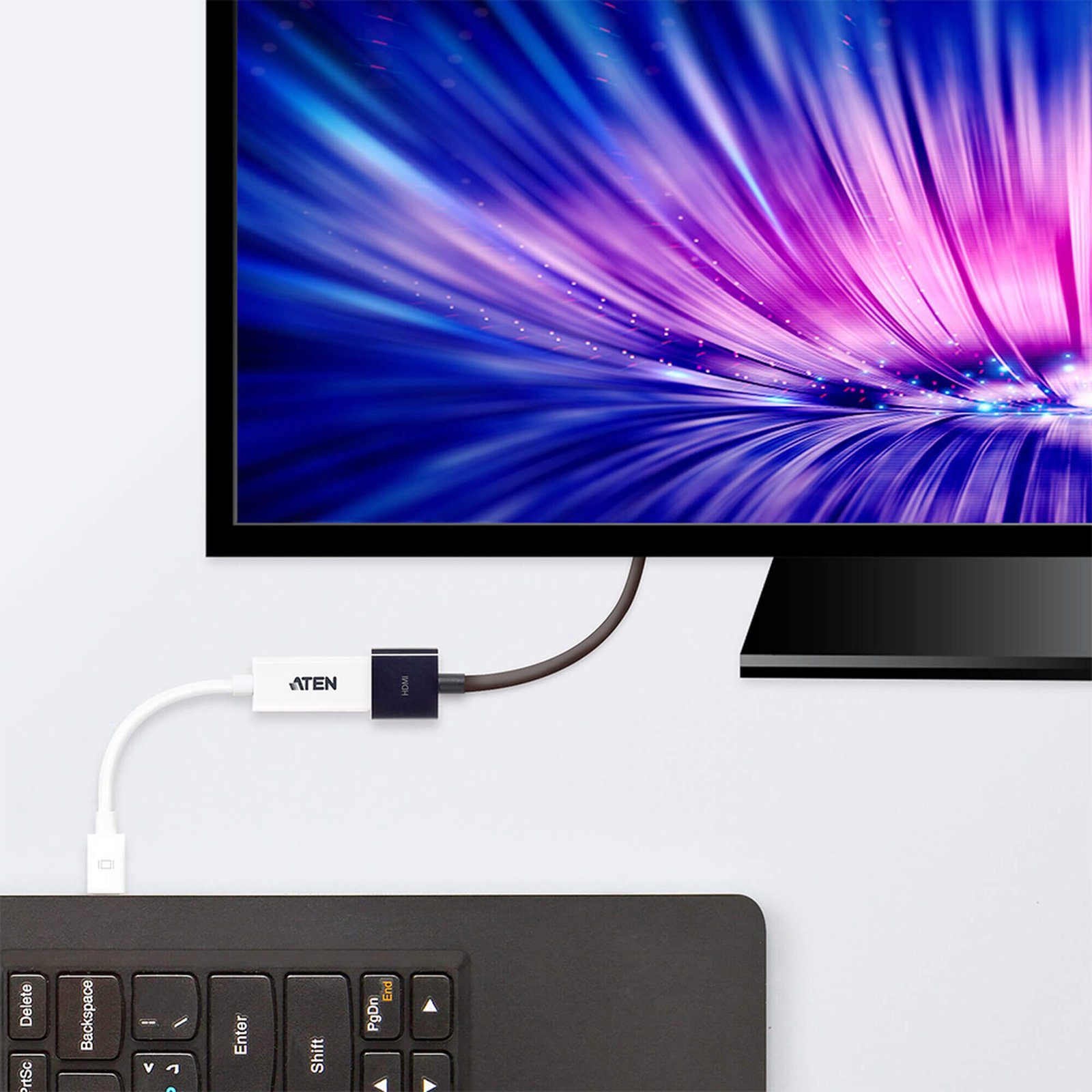 Adaptador de Mini DisplayPort a HDMI VC980 - ATEN