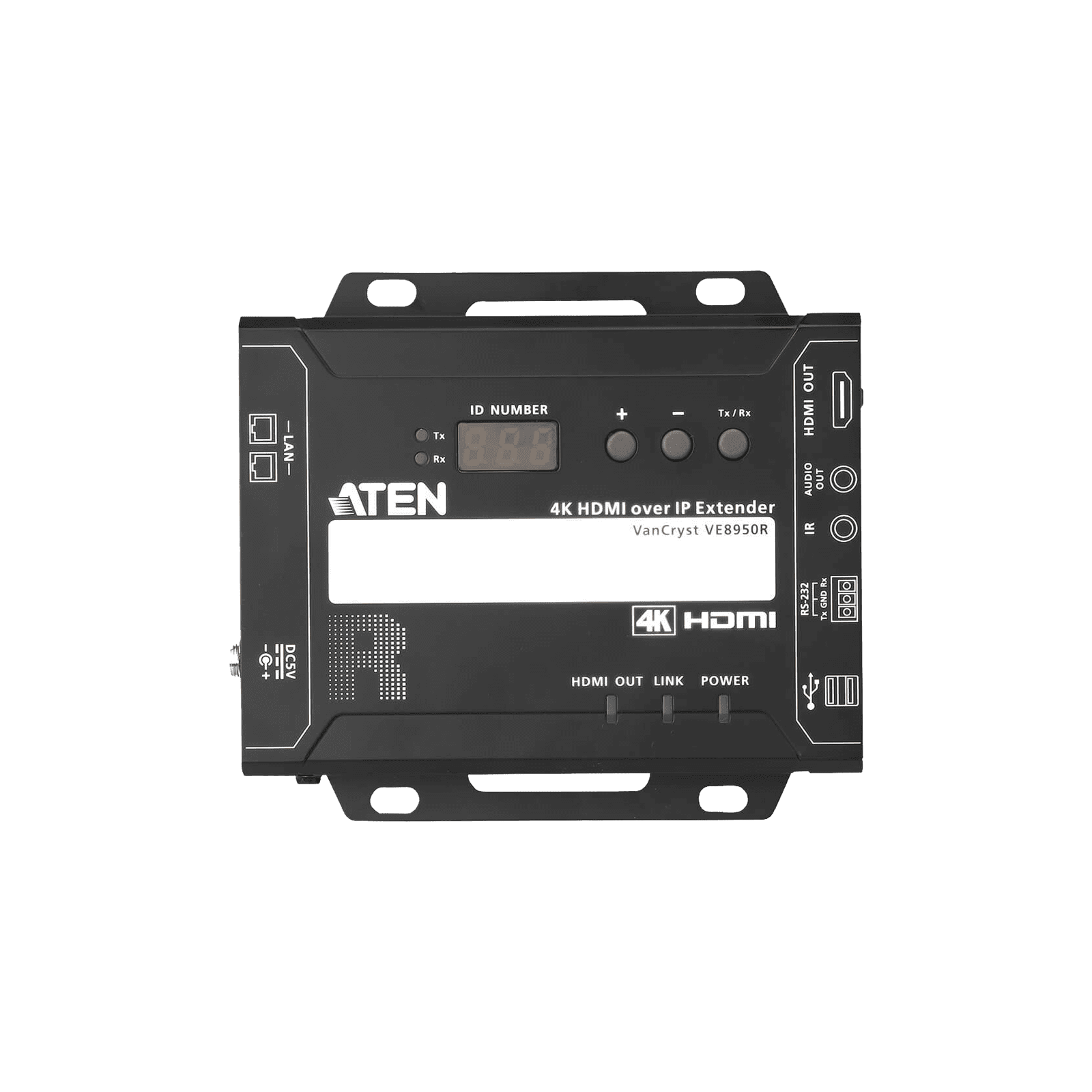 Receptor HDMI | IP | 4K @ 30Hz | 4:4:4 | EDID Expert™ | Protocolo CLI Telnet o RS-232 | Conexión Punto a Punto o Multipunto a Multipunto VE8950R - ATEN