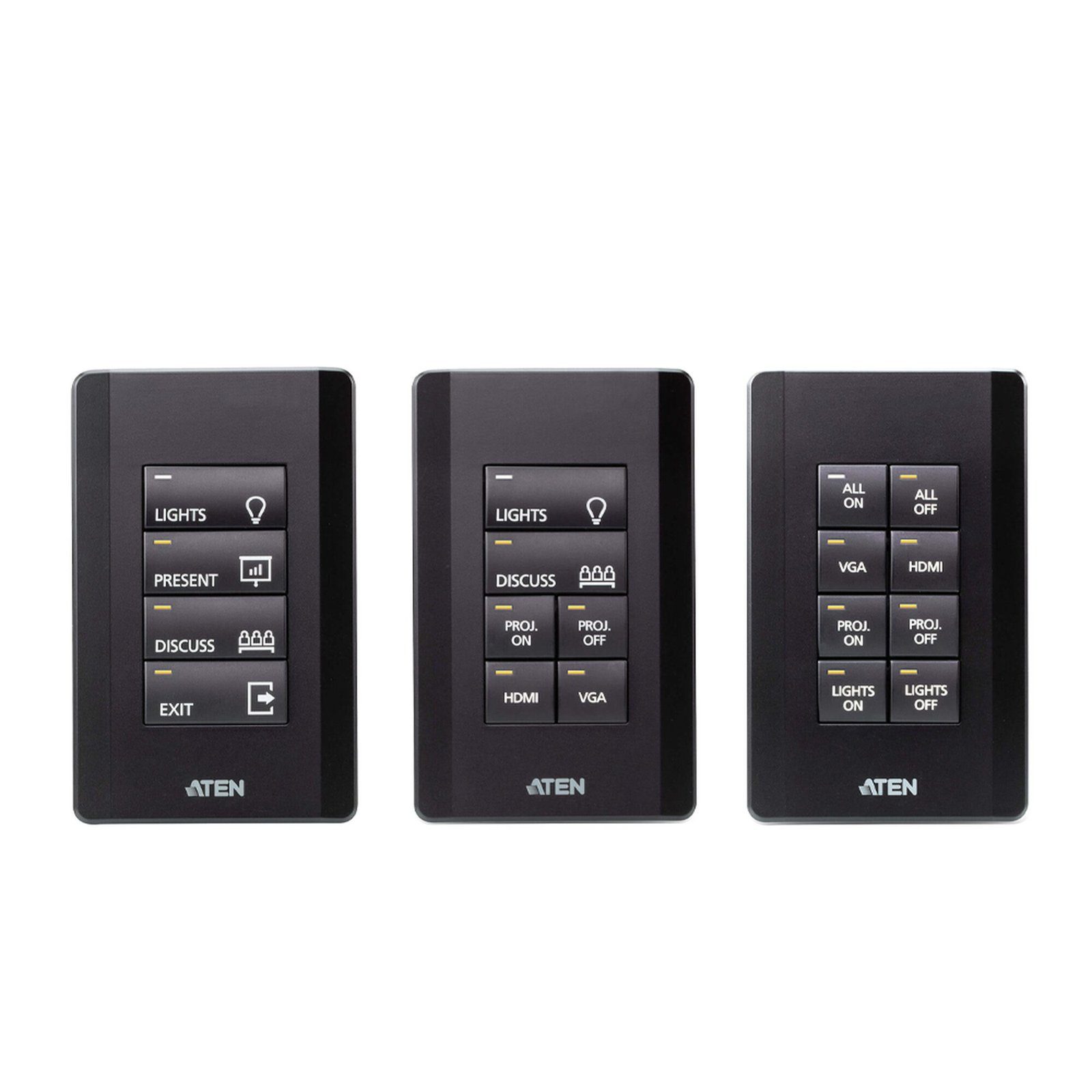 Sistema de control ATEN – Teclado de 8 botones (EE. UU., 1GANG) VK108US - ATEN