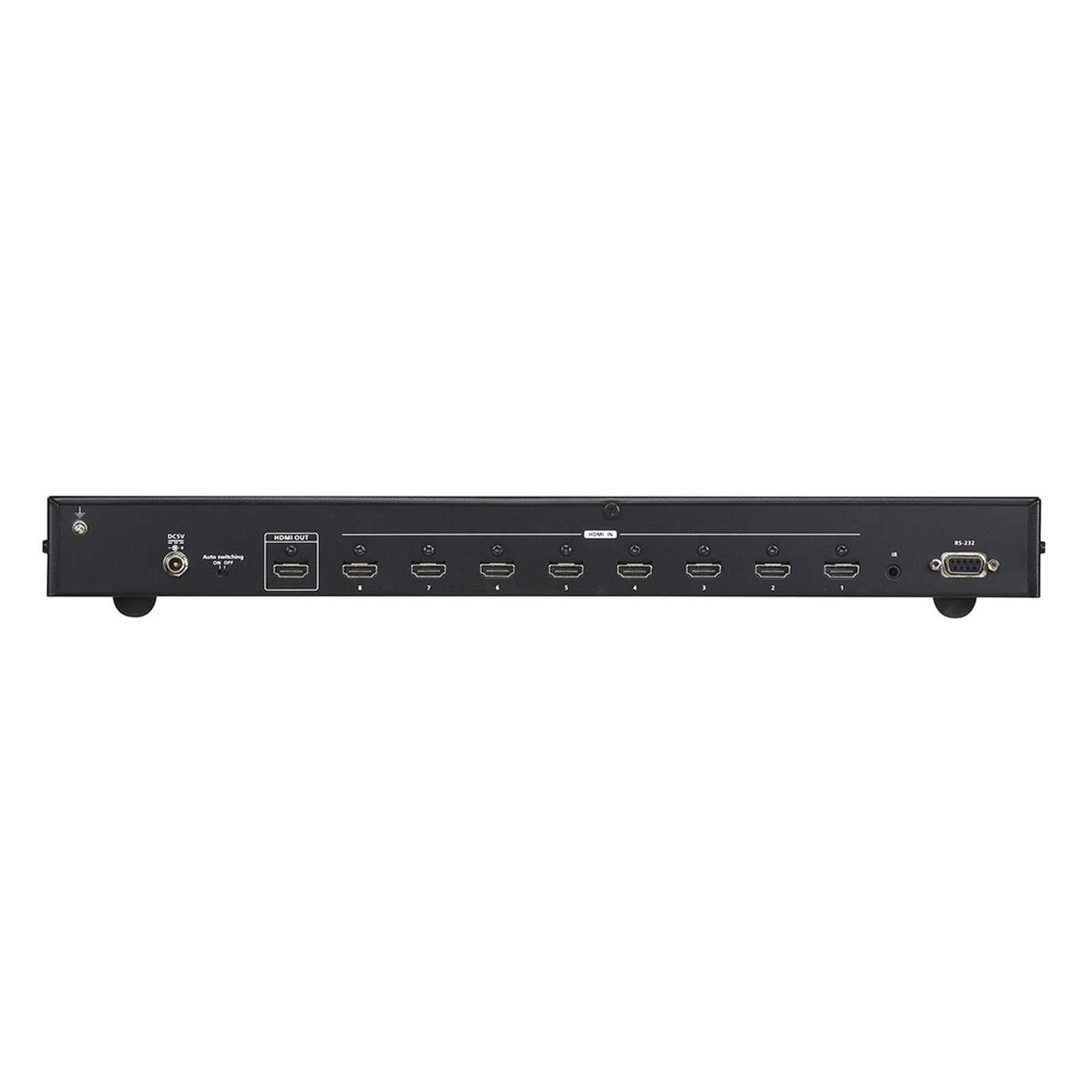 Switch HDMI | 8 Entradas x 1 Salida | Resolución True 4K 4:4:4 | Control RS-232 e IR | HDCP 2.2 | HDR10+ | Plug & Play VS0801HB - ATEN
