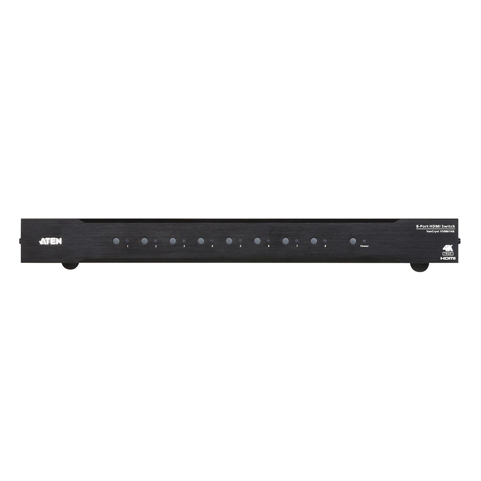 Switch HDMI | 8 Entradas x 1 Salida | Resolución True 4K 4:4:4 | Control RS-232 e IR | HDCP 2.2 | HDR10+ | Plug & Play VS0801HB - ATEN