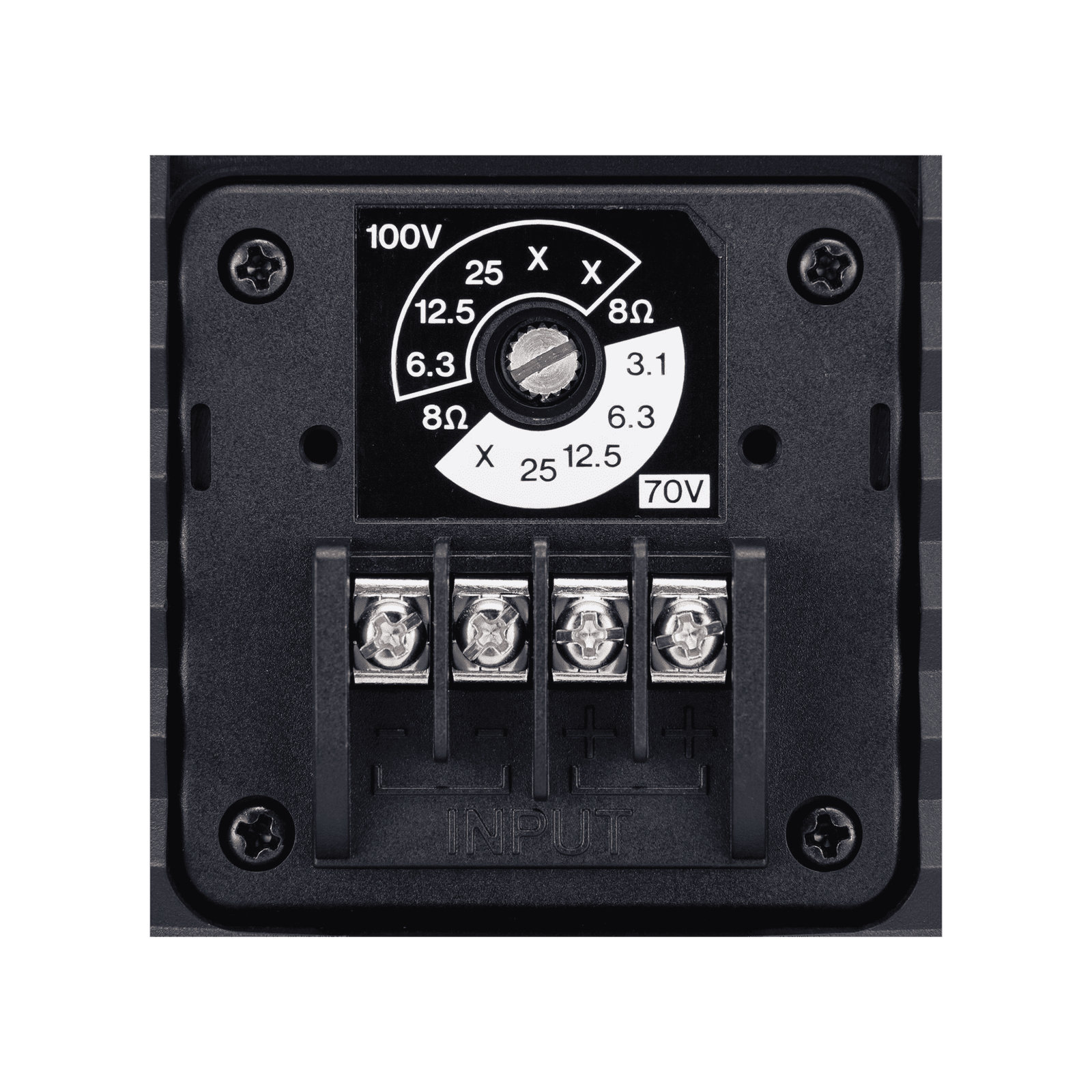Altavoz de Montaje en Pared | 2 vias | Woofer 4″ | Tweeter 1″ | IPX3 | 8 ohms | 70/100V | Color Negro | Par VS4 - YAMAHA