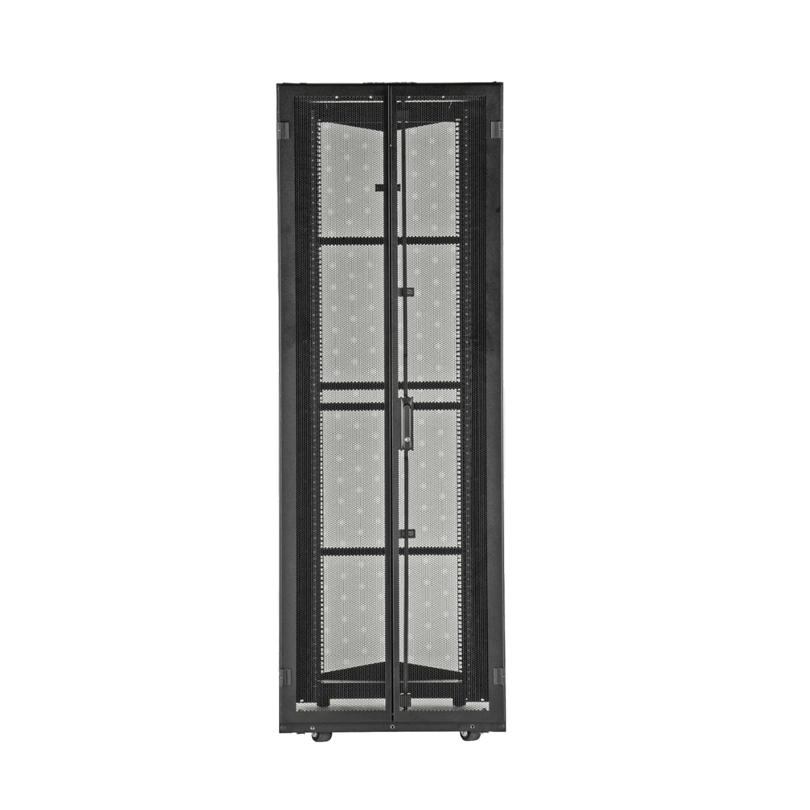 Gabinete FlexFusion para Centros de Datos, 42 UR, 800 mm de Ancho, 1200 mm de Profundidad, Fabricado en Acero, Color Negro XG84222BS0001 - PANDUIT