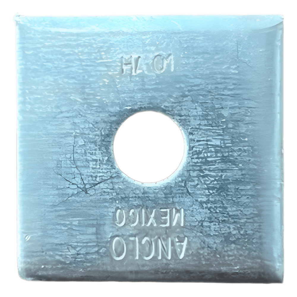 Tope Unicanal Plano para Tornillo de 3/8" ( 9.5 mm ). ANC-HA01
