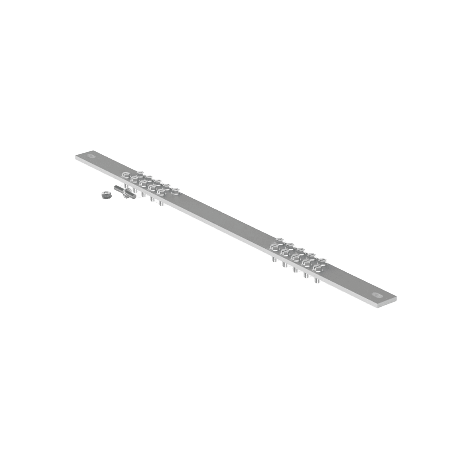 Barra de Conexión a Tierra, Para Rack de 19″, Con 20 Orificios Para Conexión Rápida de Equipos, Incluye 20 Tornillos # 12-24 x 1/2″ Instalados RGRB19CN - PANDUIT