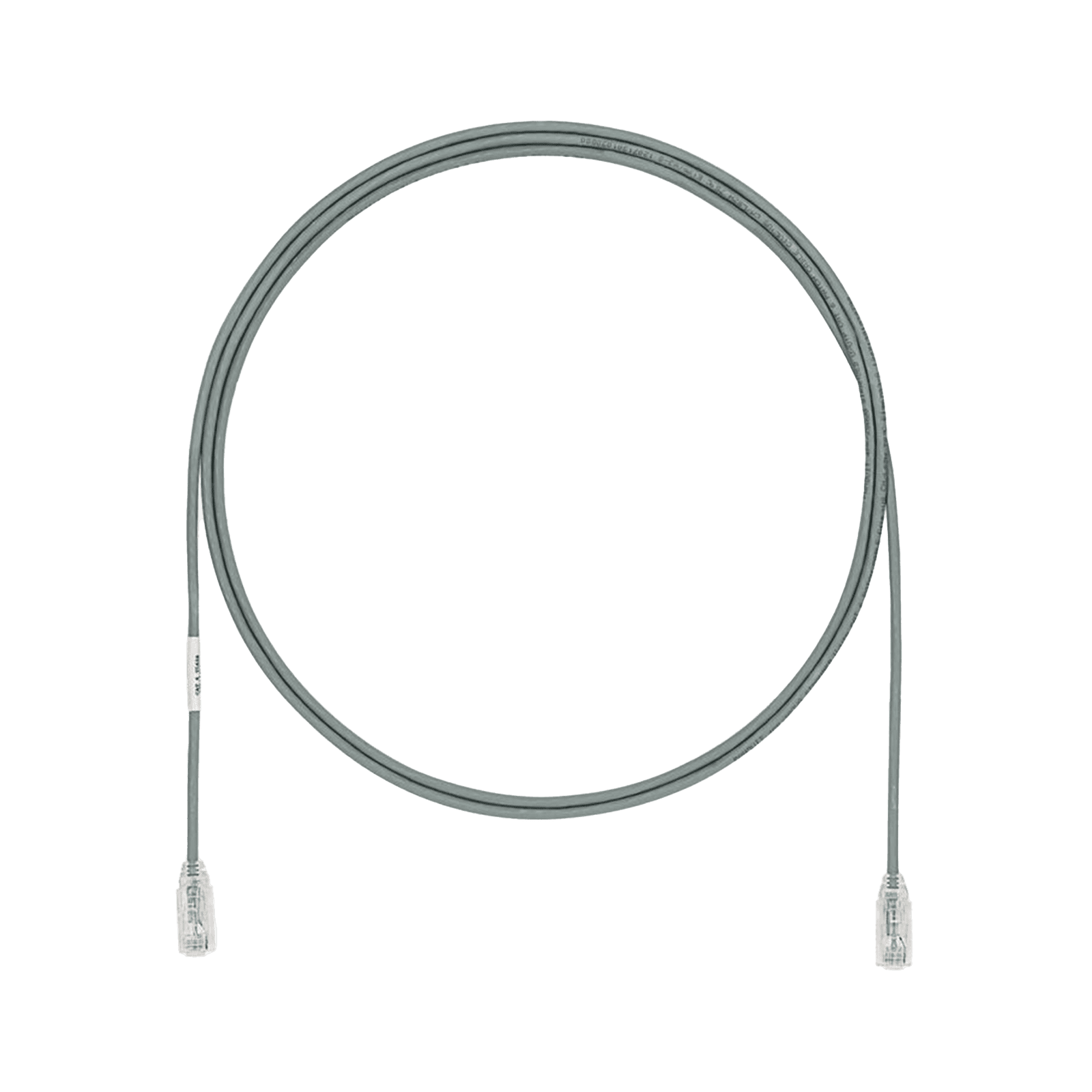 Cable de Parcheo TX6, UTP Cat6, Diámetro Reducido (28AWG), Color Gris, 3ft UTP28SP3GY - PANDUIT