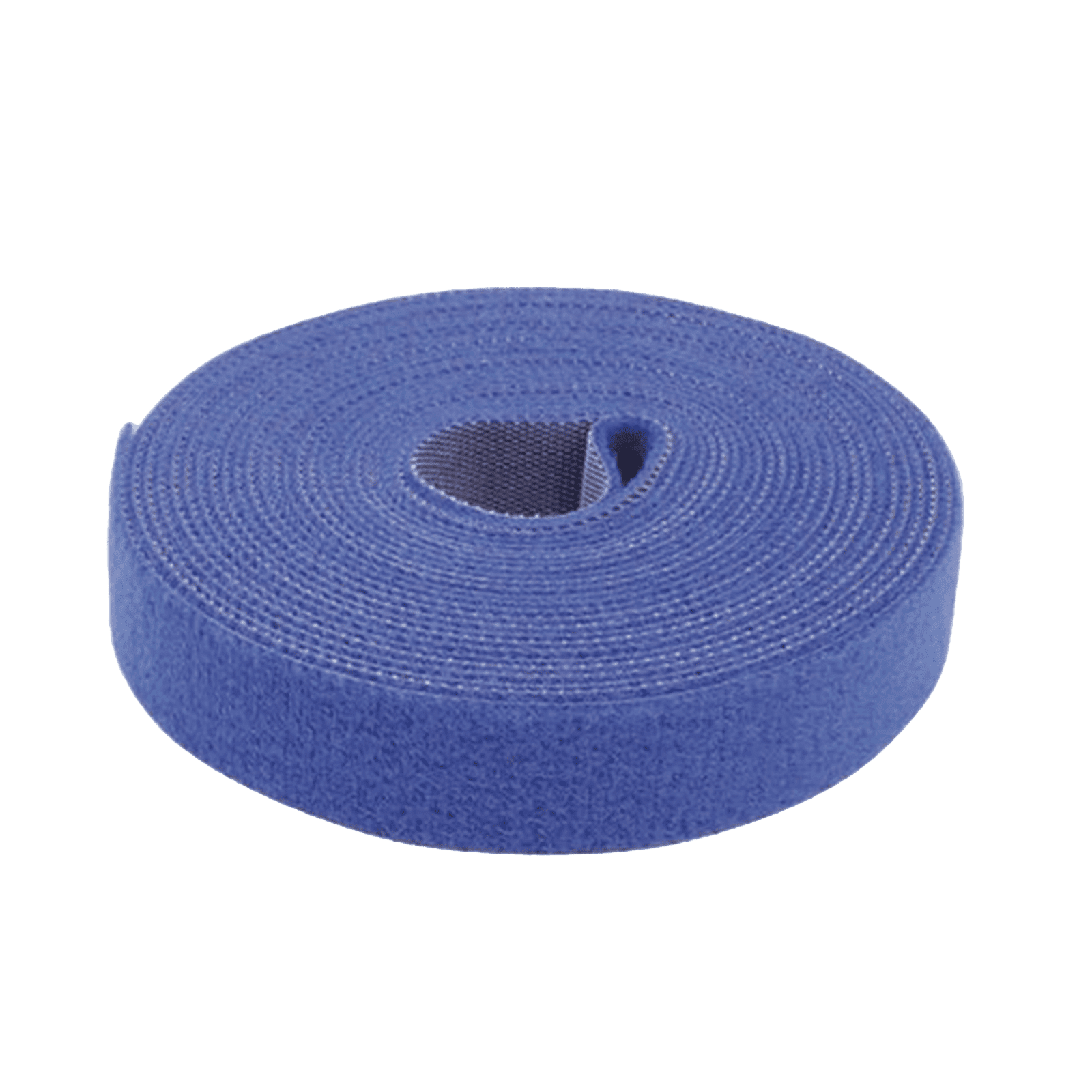 Cinta de Contacto Autoadherente Color Azul / 1.6 cm x 25 metros / Espalda con Espalda (Gancho y Bucle) PST-C05-001-BLU - PRECISION