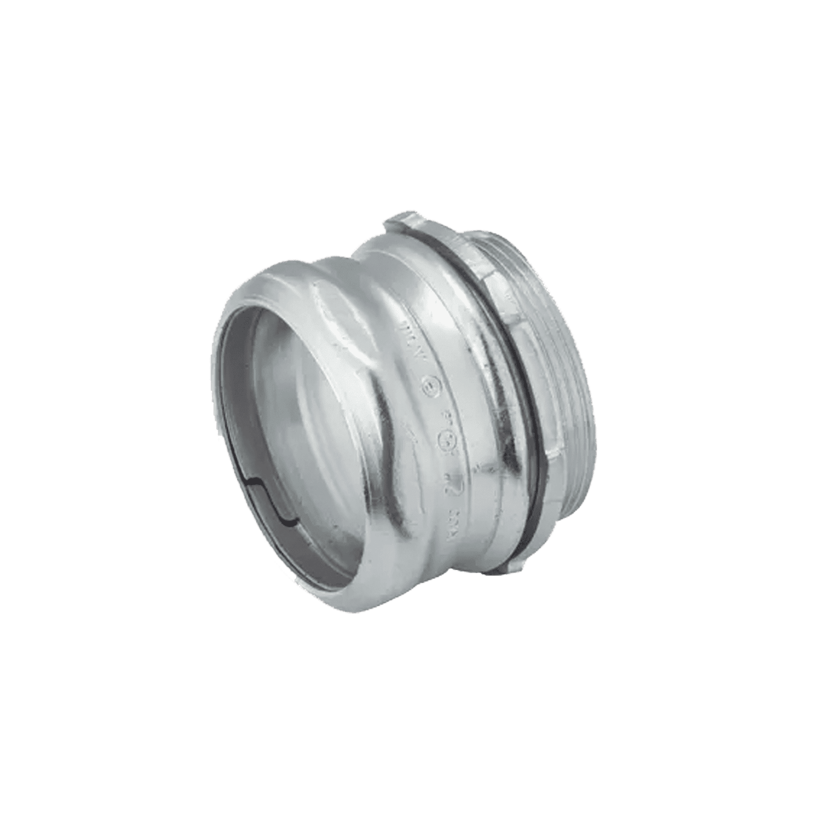 Conector de Compresión de Acero Galvanizado para Pared Delgada de 2″. HUB-2908 - HUBBELL