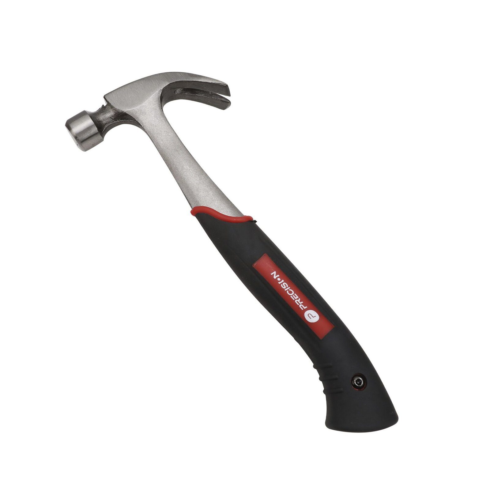 Martillo Uso Rudo de Acero Forjado de 16 oz. con Uña Curva. Con Sujetador Magnético de Clavos. PST-H040-01 - PRECISION