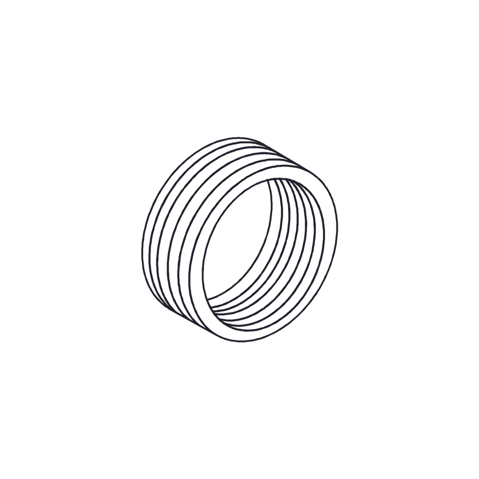 Reducción Bushing Aluminio de 1″ a 3/4″ / Con Recubrimiento de Uretano Purpura. RBA-2519-UR - RAWELT