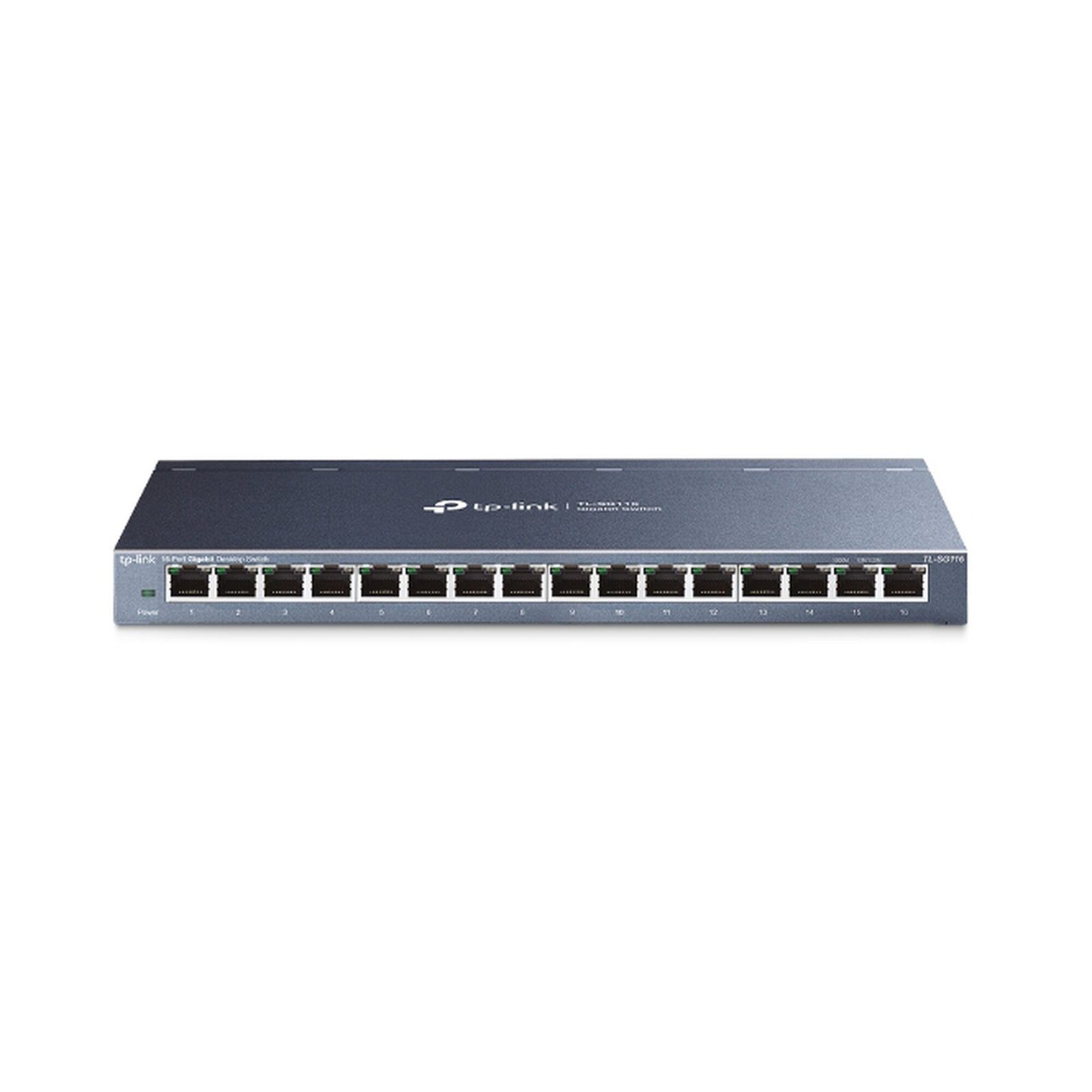 Switch Gigabit no administrable de 16 puertos 10/100/1000 Mbps para escritorio TL-SG116 - TP-LINK