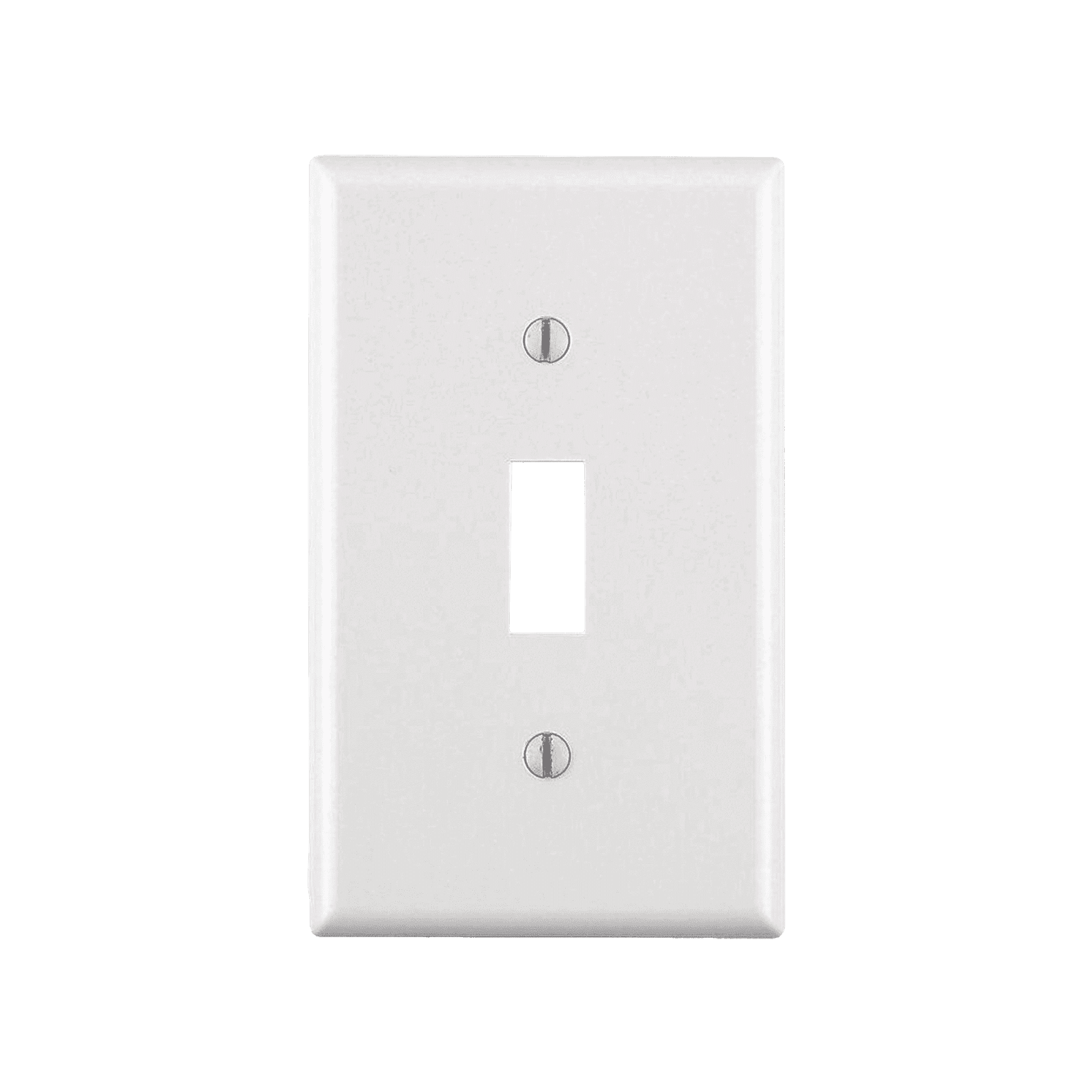 Tapa para Contacto Rectangular Color Blanco. HUB-P1W - HUBBELL