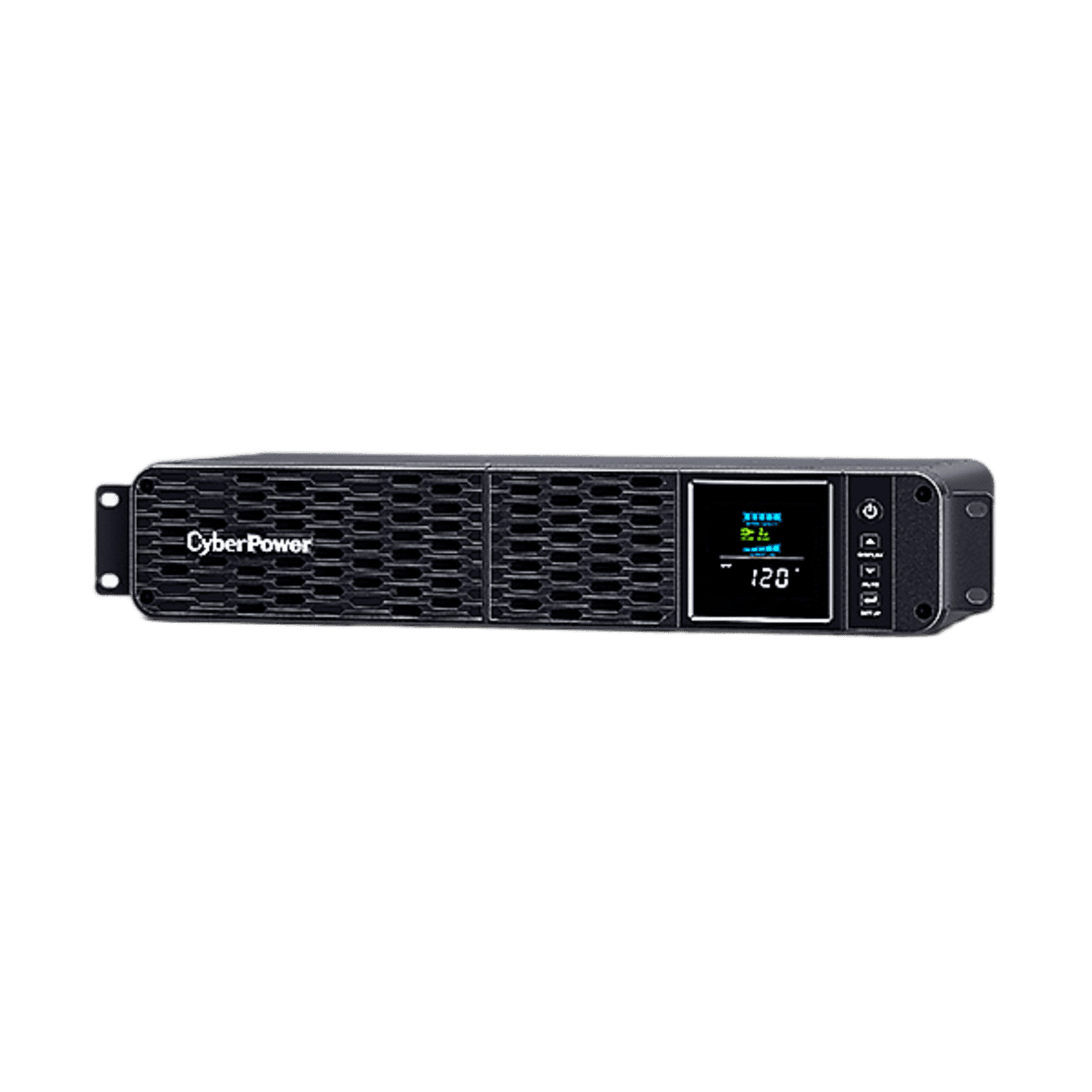 UPS de 1500 VA/1000 W, Topología Línea Interactiva, Entrada 120 Vca NEMA 5-15P, Onda Senoidal Pura, Torre o Rack 2 UR, Con 8 Tomas NEMA 5-15R CP1500PFCRM2U - CyberPower