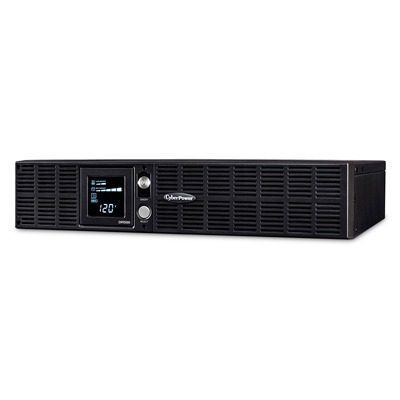 UPS de 1500 VA/900 W, Topología Línea Interactiva, Entrada 120 Vca NEMA 5-15P, Torre o Rack 2 UR, Con 8 Tomas NEMA 5-15R OR1500LCDRT2U - CyberPower