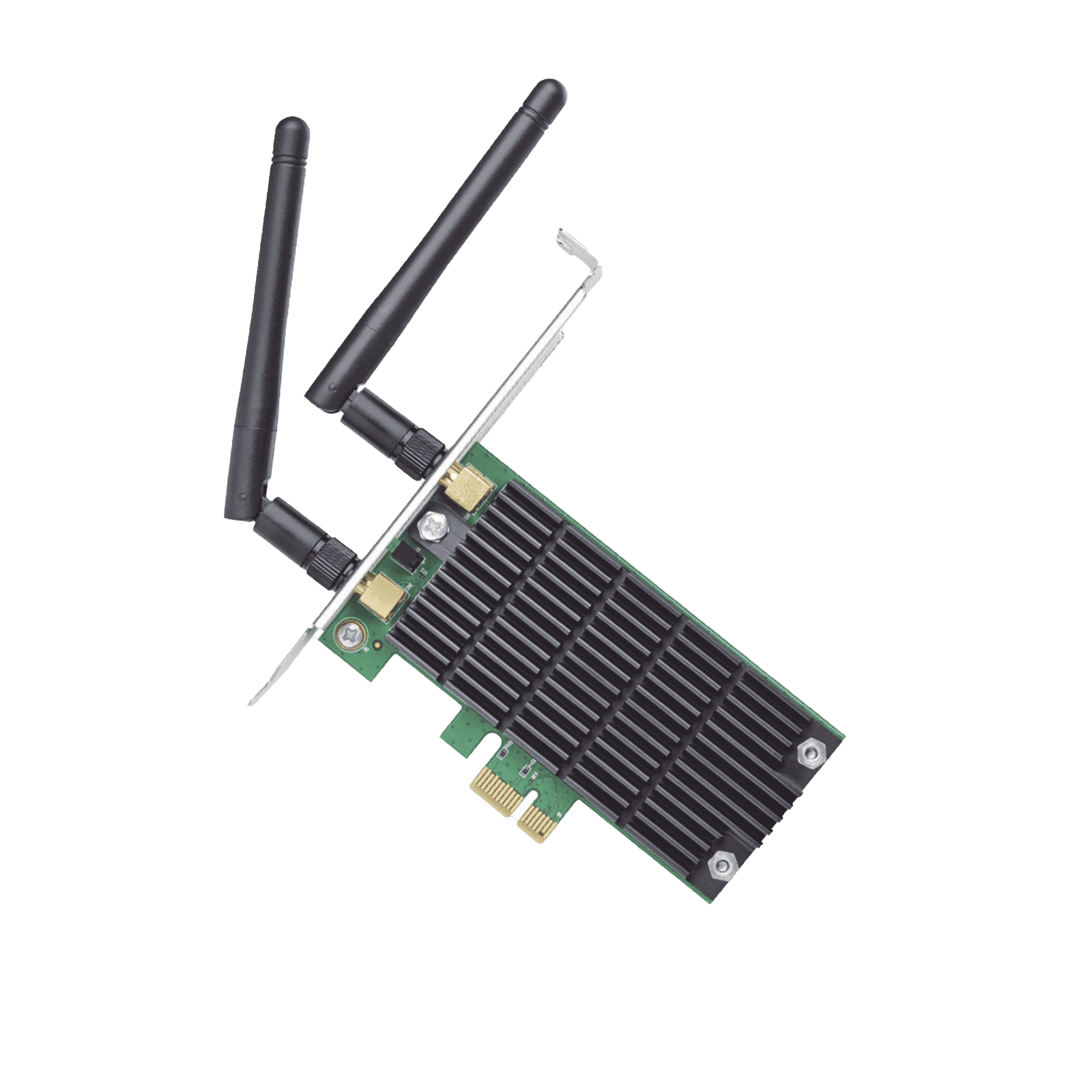 Adaptador  PCI inalámbrico doble banda AC 1200 Mbps / Antena de alta ganancia / Tecnología MU-MUMO 2X2 / Soporte de perfil bajo y Altura completa ARCHERT4E - TP-LINK