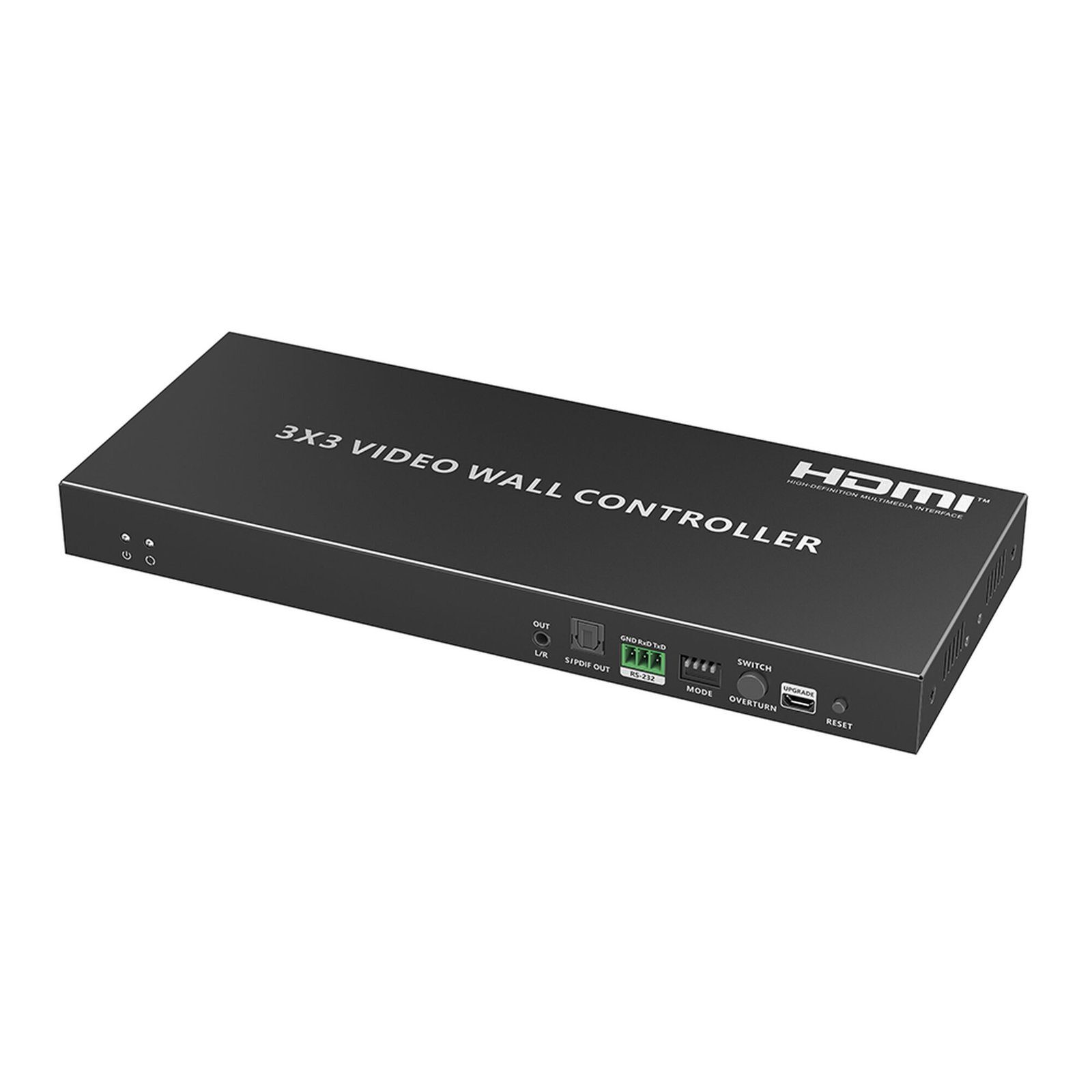 Controlador de video Wall | 1 entrada de fuente fuente HDMI a 9 salidas HDMI | 3×3 | 4K60Hz TT109VW4K - EPCOM TITANIUM