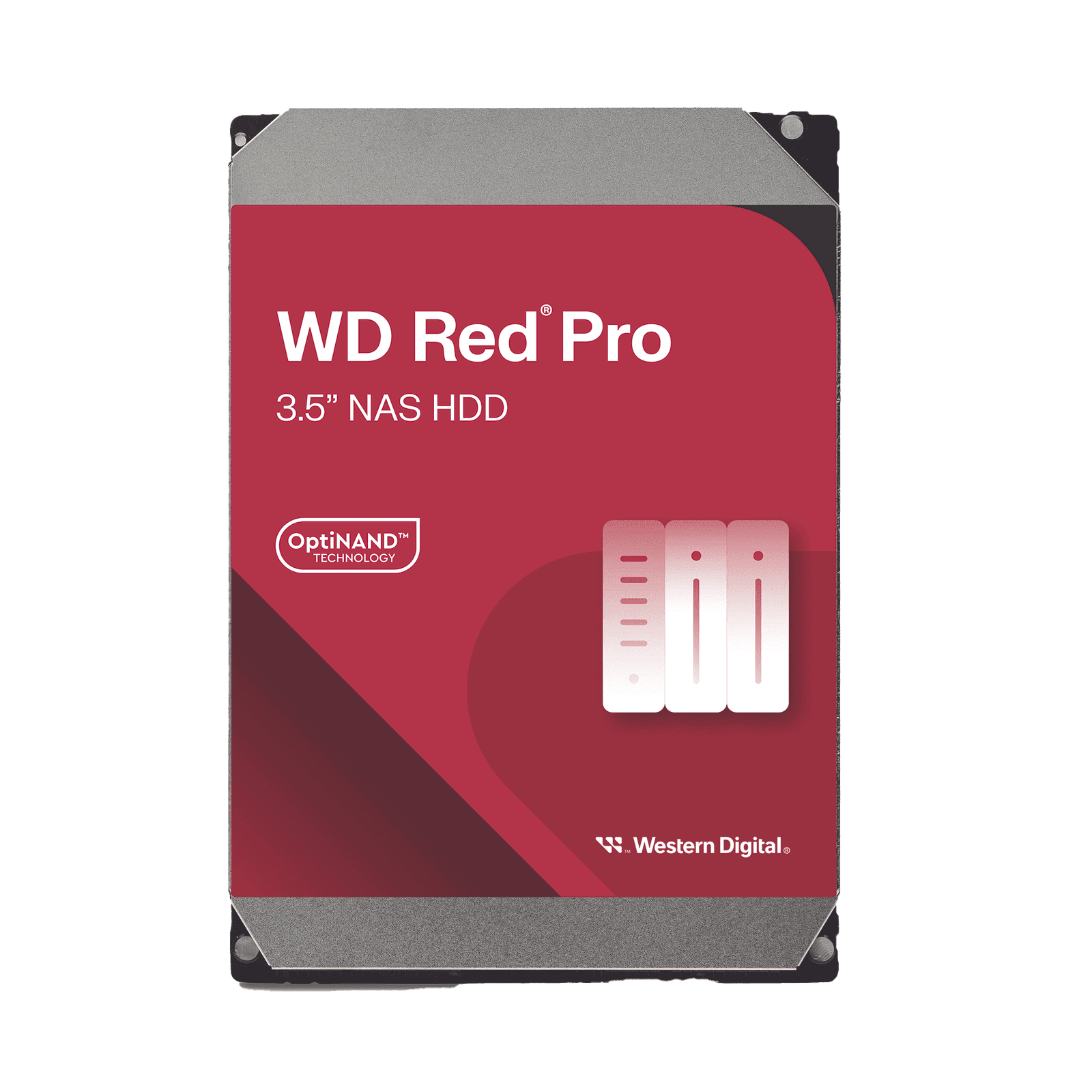 Disco Duro Red Pro de 10TB / 7200 RPM / Optimizado para NAS / Uso 24-7 / 5 Años de Garantia WD103KFBX - Western Digital (WD)