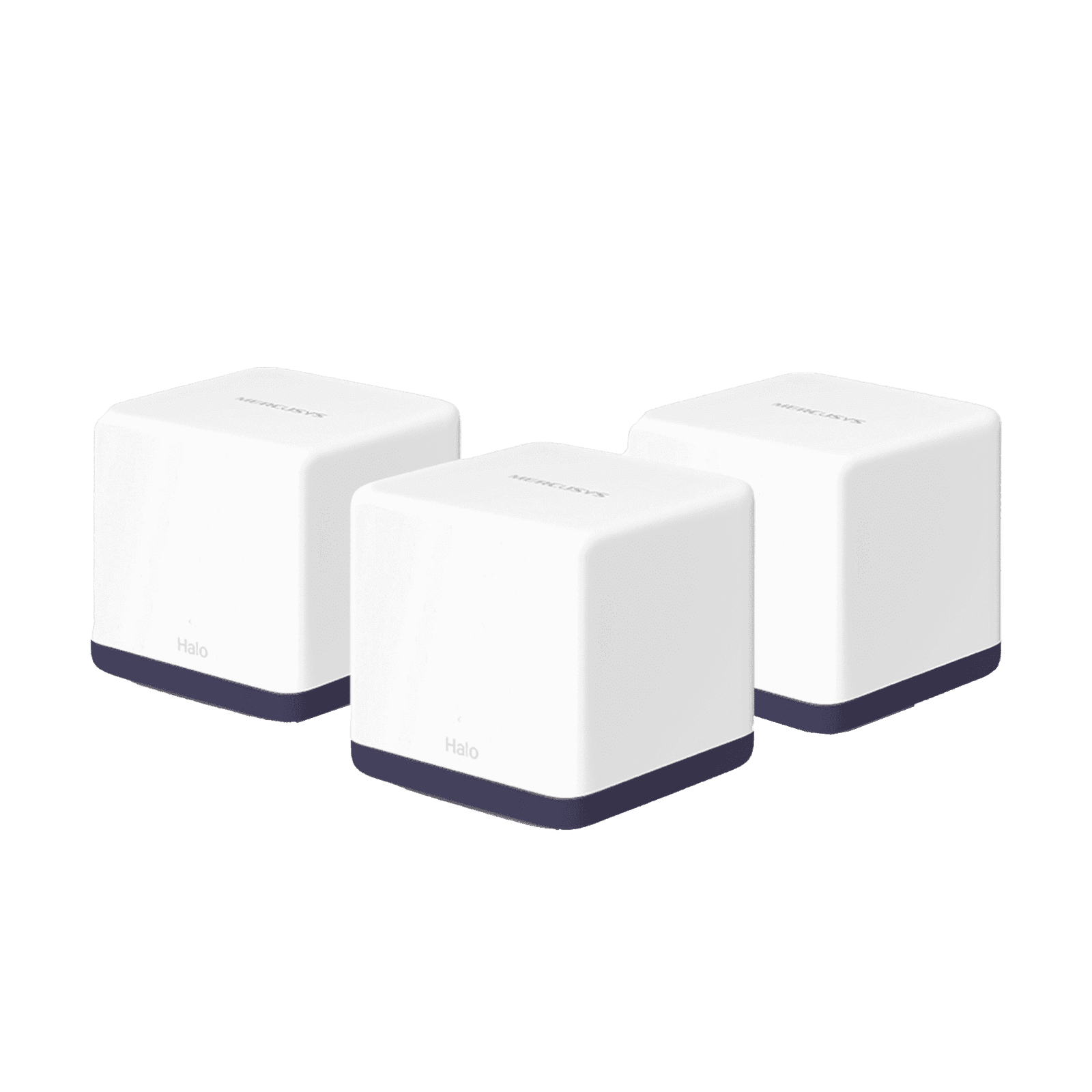 KIT de Sistema Inalámbrico H50G Mesh / Doble banda 2.4GHz y 5GHz AC 1900Mbps / 3 Puertos 10/100/1000 Mbps / Control vía App / Roaming Continuo H50G3PACK - MERCUSYS