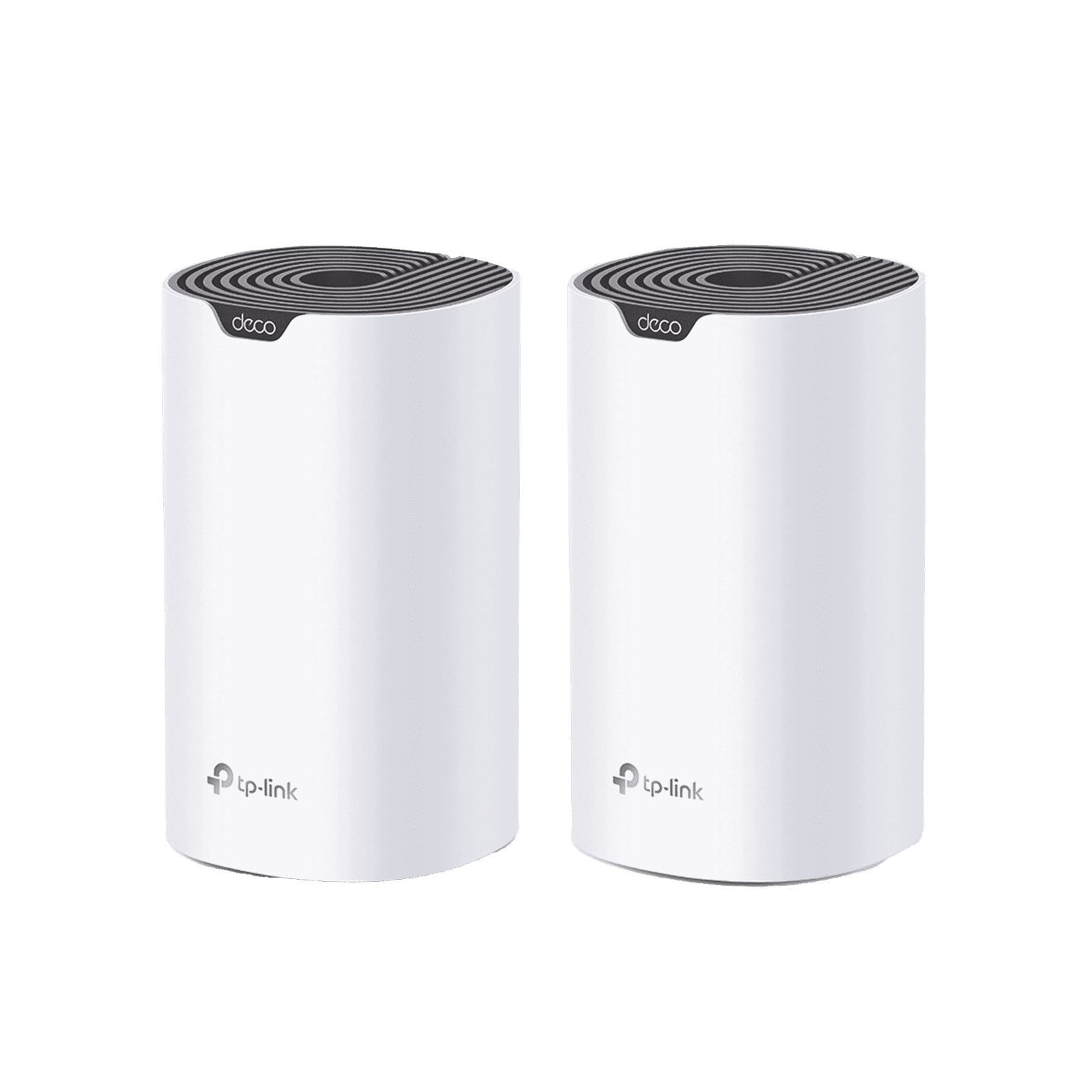 Kit 2 Routers Inalámbricos MESH Interior para Hogar / Doble Banda Wi-Fi 5 AC1900 Mbps / 3 Puerto Gigabit WAN/LAN / 3 Antenas Internas / Administración Mediante la App Deco (iOS, Android) DECOS7-2PACK - TP-LINK