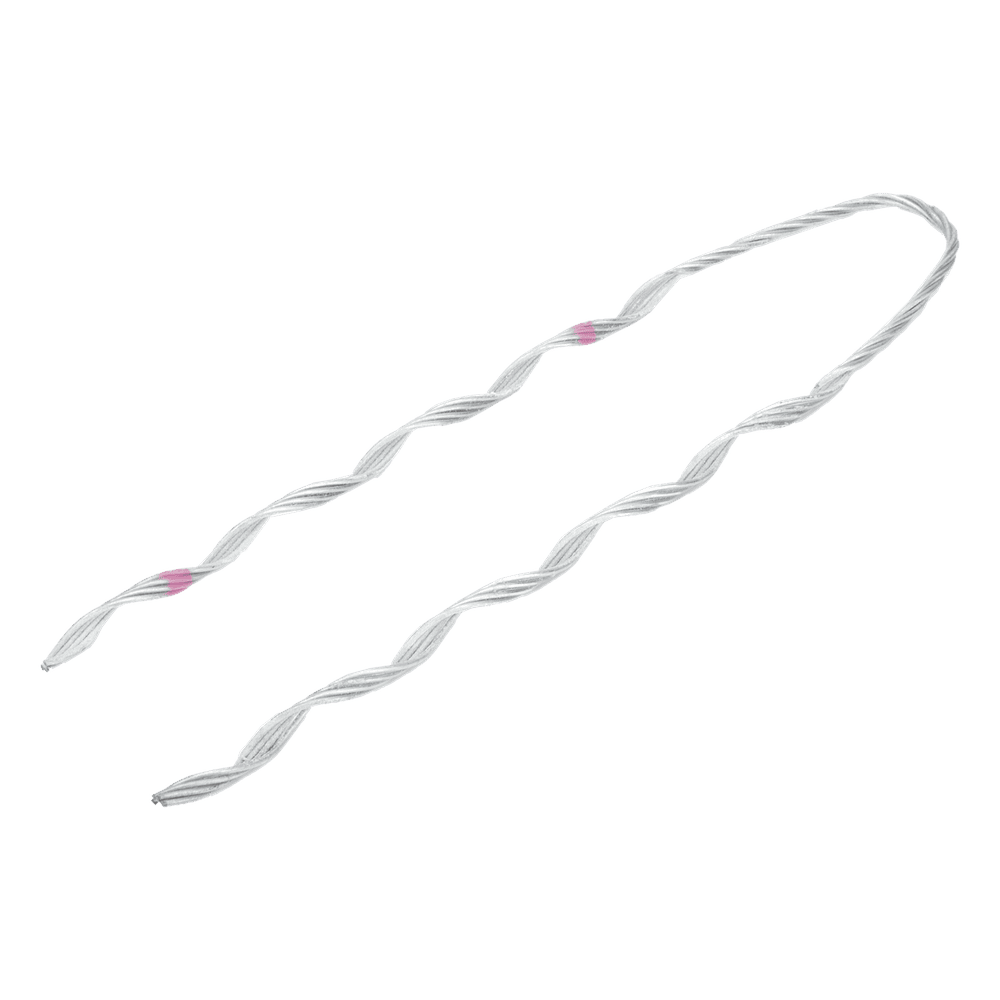 Remate Preformado de Acero Galvanizado para Fibra Mini-ADSS de 24 hilos, diámetros 7.5 - 8 mm LP-RP7508