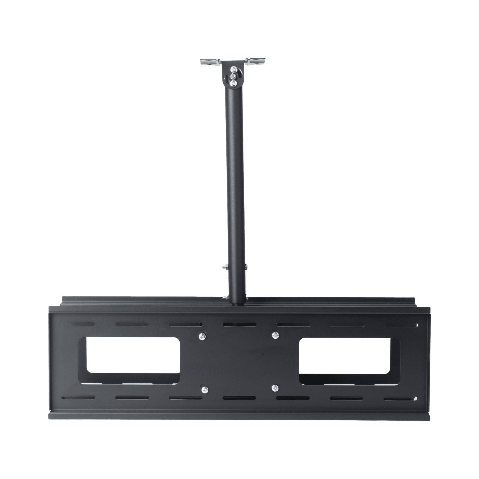 Montaje de Techo Universal Doble para Monitores de 32 a 65″ / Soporta hasta 60 kg x pantalla  / Vesa 600 x 400/  Acero / Montaje Telescopico de 50 cm hasta 90 cm EPB64PD - EPCOM
