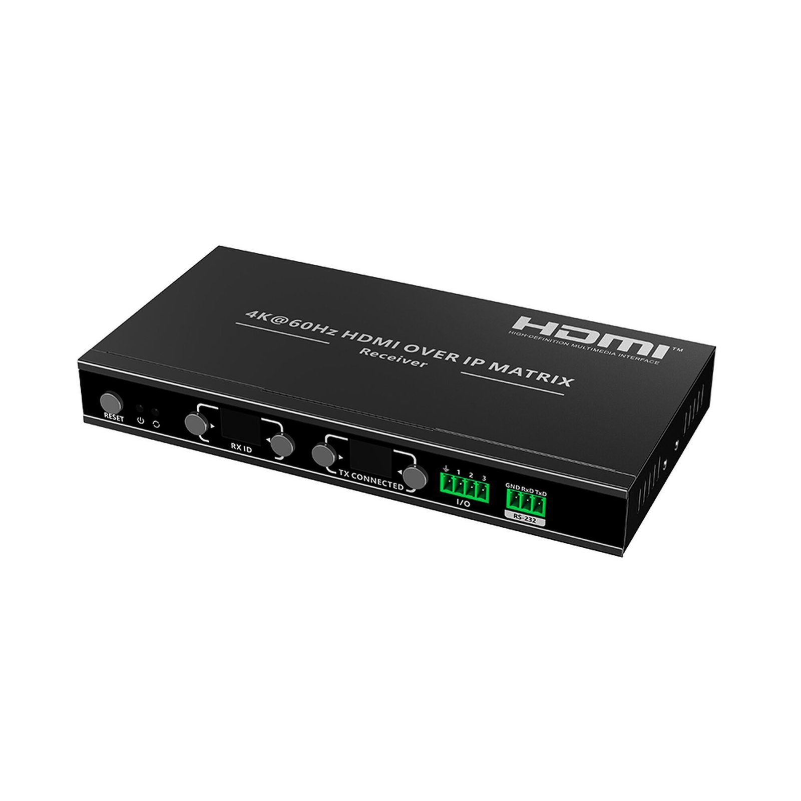 Receptor | Extensor de matriz HDMI sobre IP IG de 4K60 Hz con videowall TTMOIPRX - EPCOM TITANIUM
