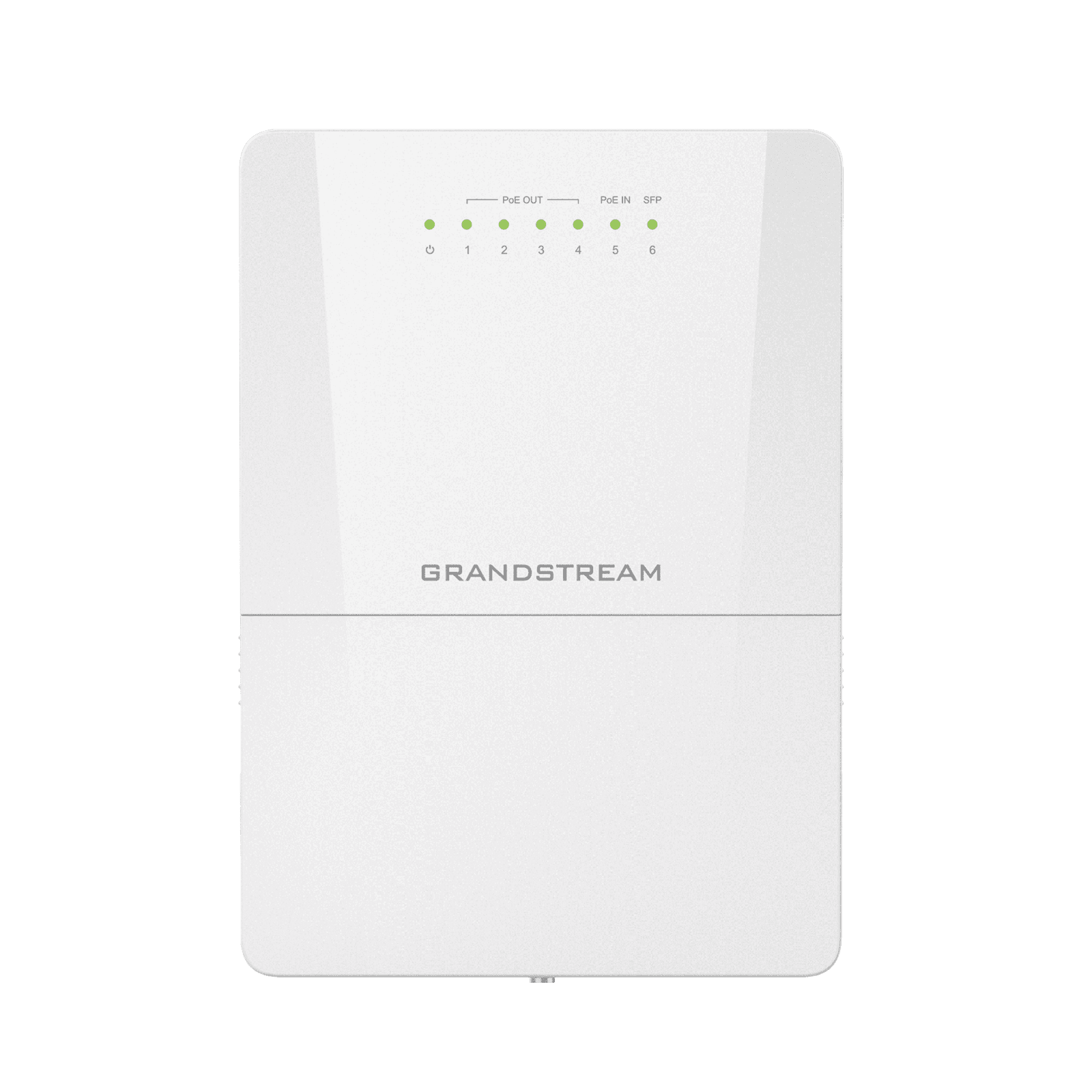 Switch PoE Lite administrable para exteriores de 6 puertos (5GE+1SFP) / Clasificación IP66 a prueba de polvo y agua GWN7710R - Grandstream