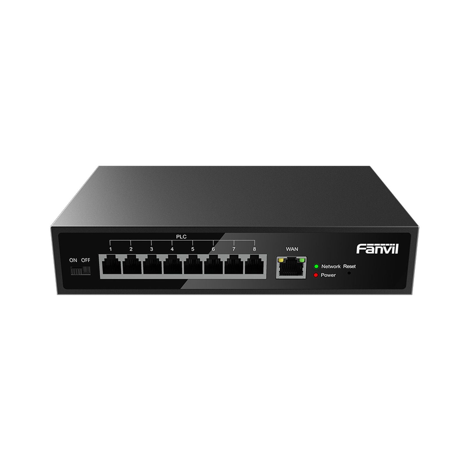 Switch PoE de 2 Hilos para telefonos Fanvil X303-2 , 8 puertos RJ11 PN8 - FANVIL