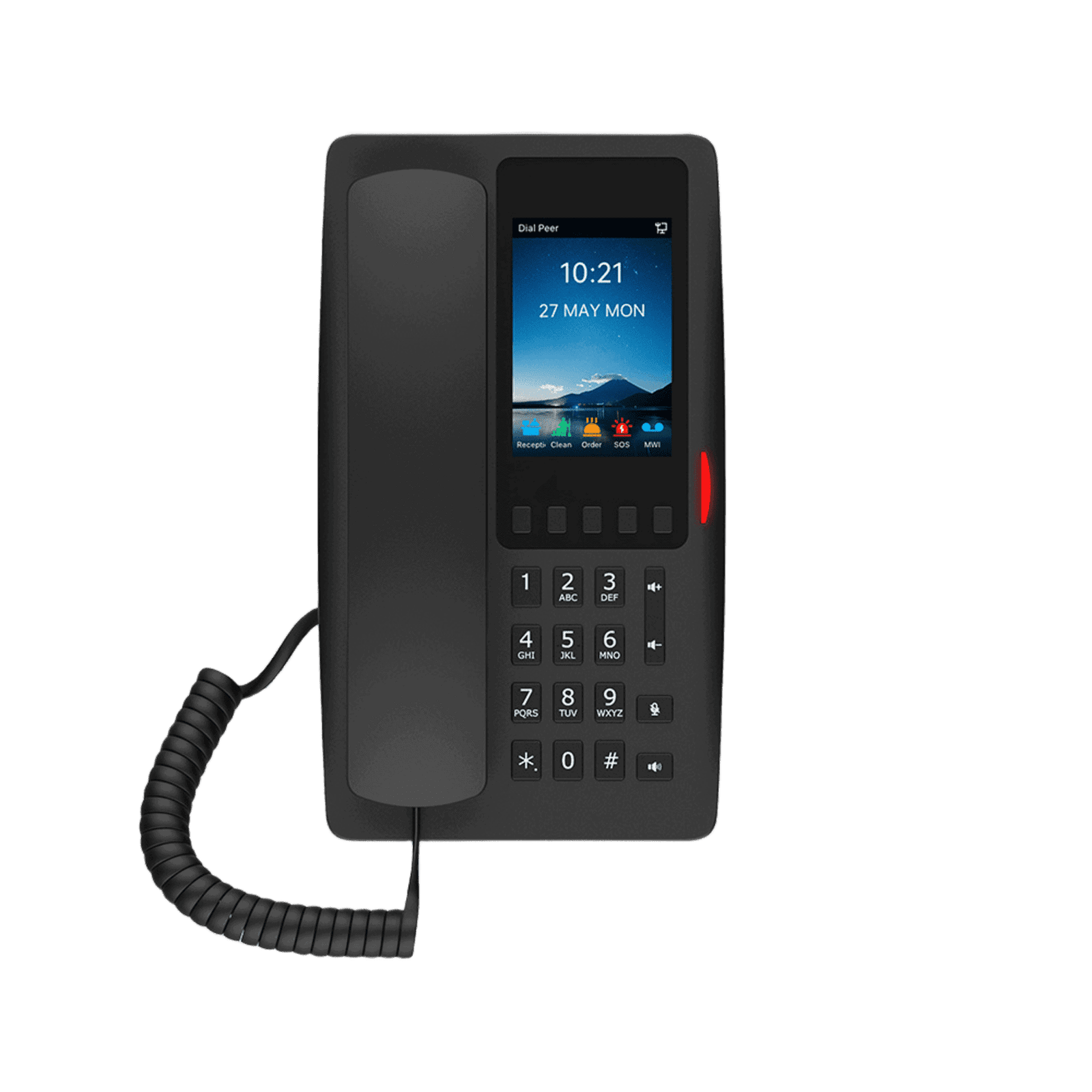 TELEFONO IP WI-FI HOTELERO C/POE C/PUERTO USB P/CARGA Y PANTALLA LCD D/3.5IN H6WB - FANVIL