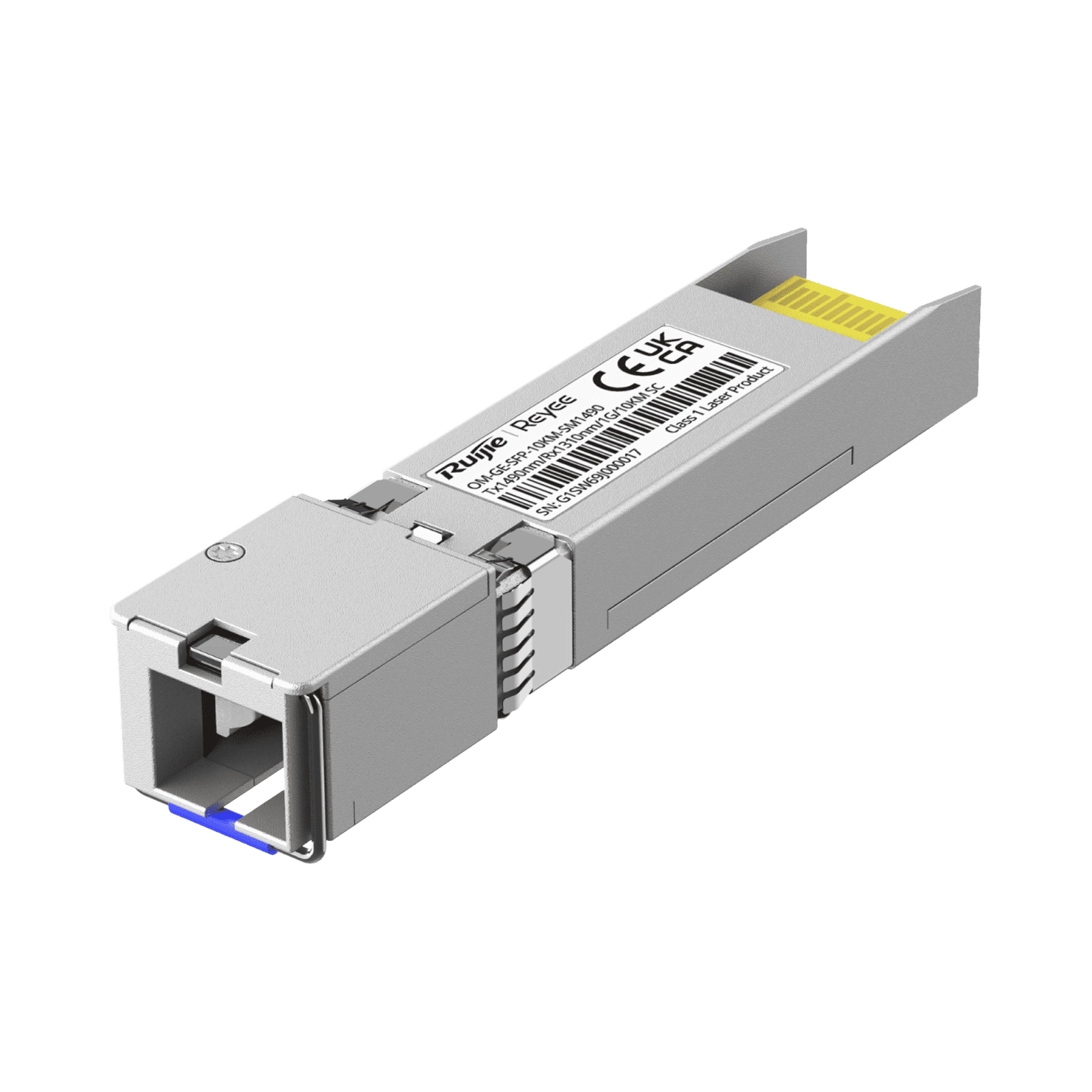 e-Lighten Transceptor PON / SFP 1GB Monomodo SC hasta10 Km OM-GE-SFP-10KM-SM1490 - RUIJIE