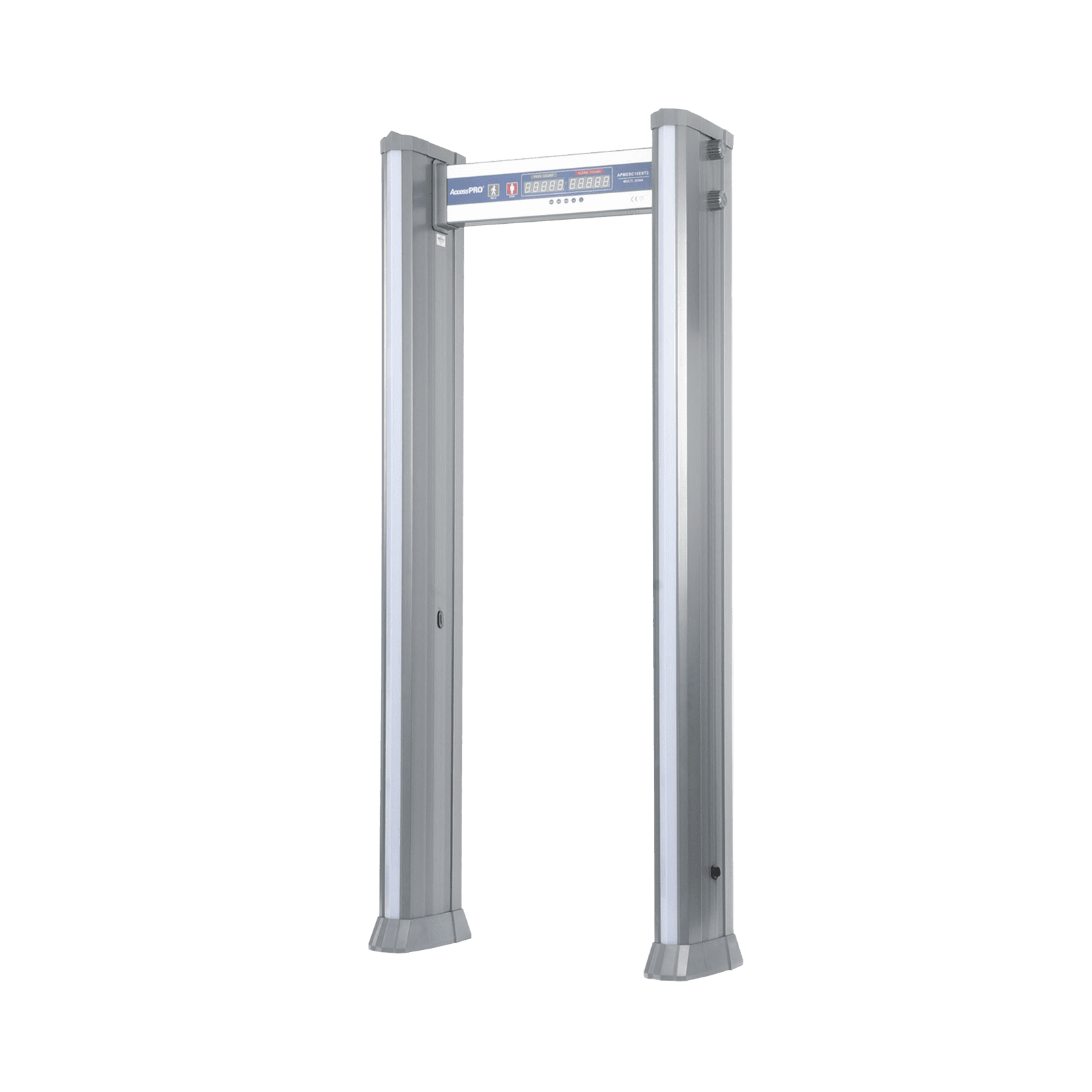 (100% EXTERIOR) Detector de Metales de 18 zonas/ Uso en Exterior/ Contador de Personas APMESC18EXT2 - AccessPRO