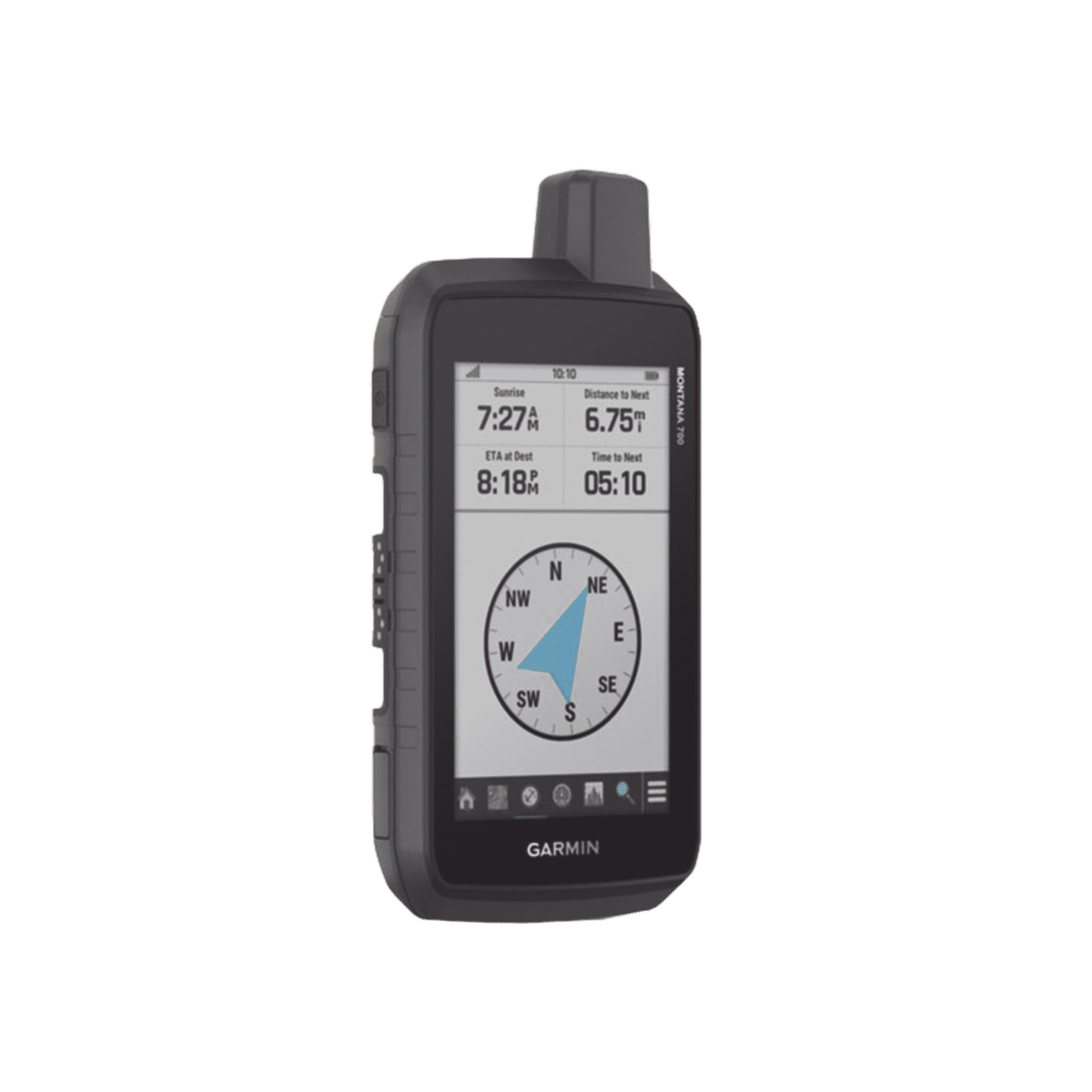 Navegador GPS portátil Montana® 700, con pantalla táctil de 5″ incluye batería interna, memoria de almacenamiento de 16GB 10-02133-00 - GARMIN