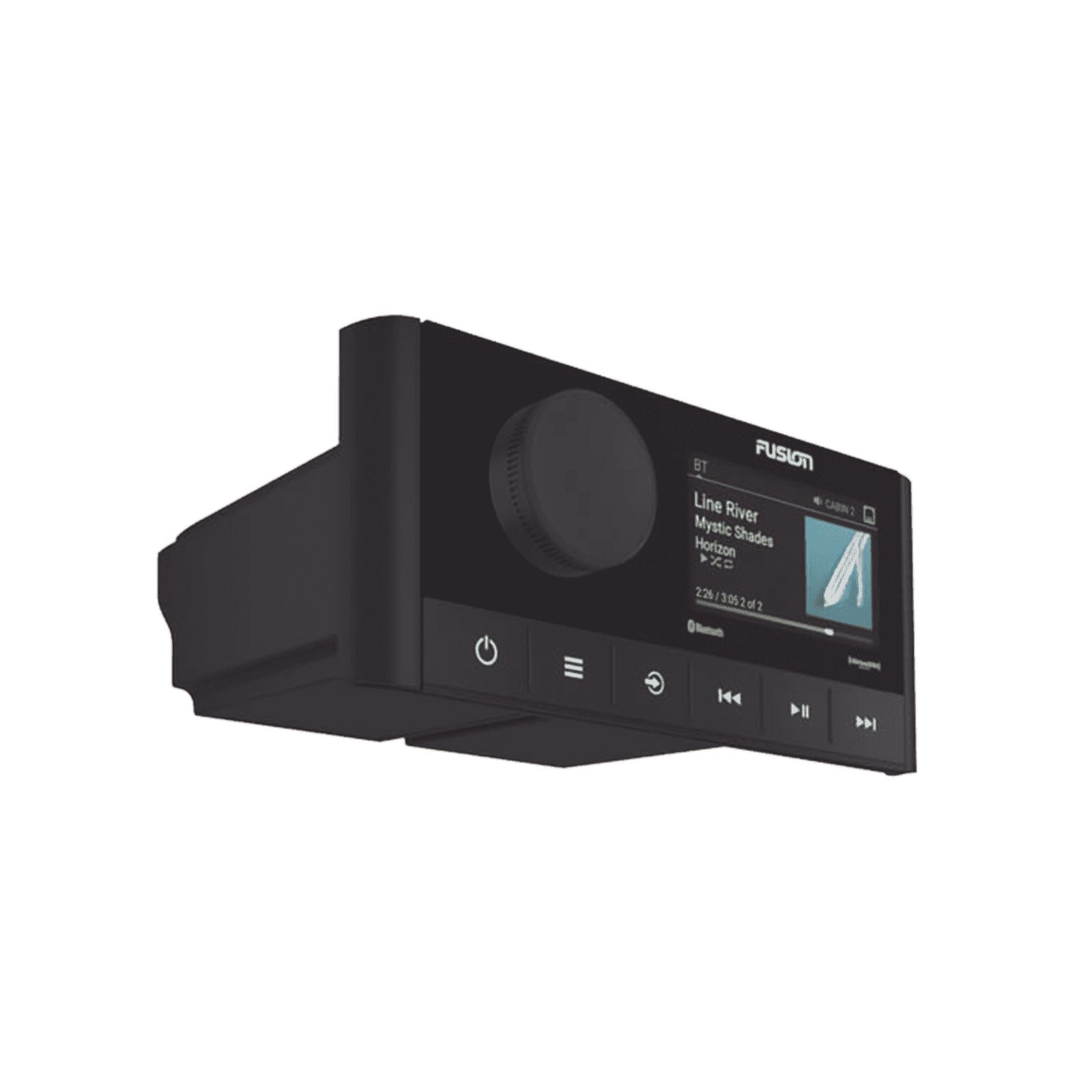 Estéreo marino Fusion serie RA210, con pantalla a color de 2.7″ conexión AM/FM, Bluetooth, USB, iPhone 10-02250-00 - GARMIN