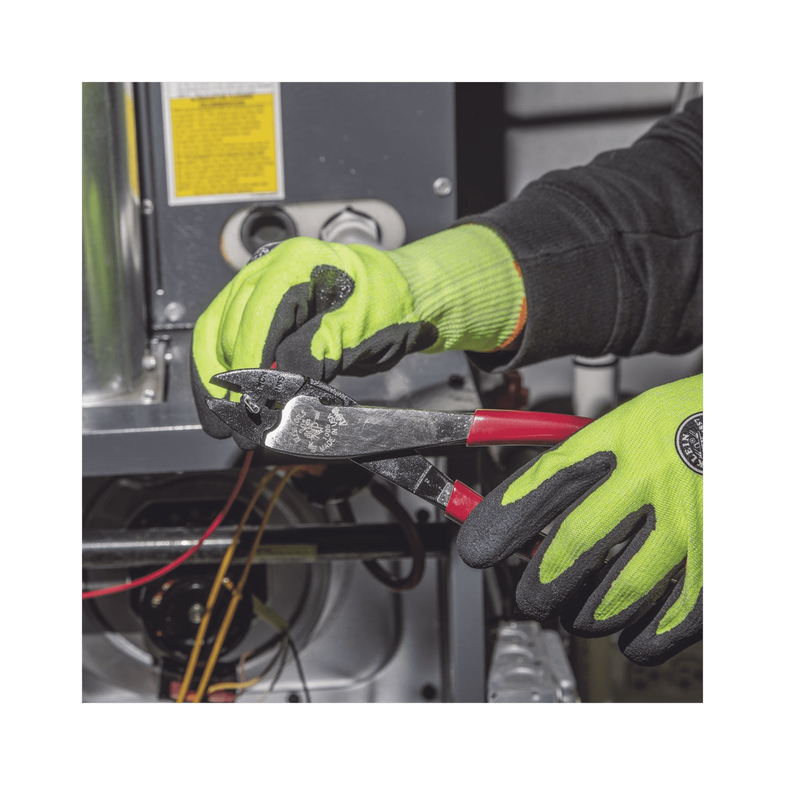 Pinza Ponchadora/Cortadora de Conectores 10 a 22 AWG 1005-SEN - KLEIN TOOLS
