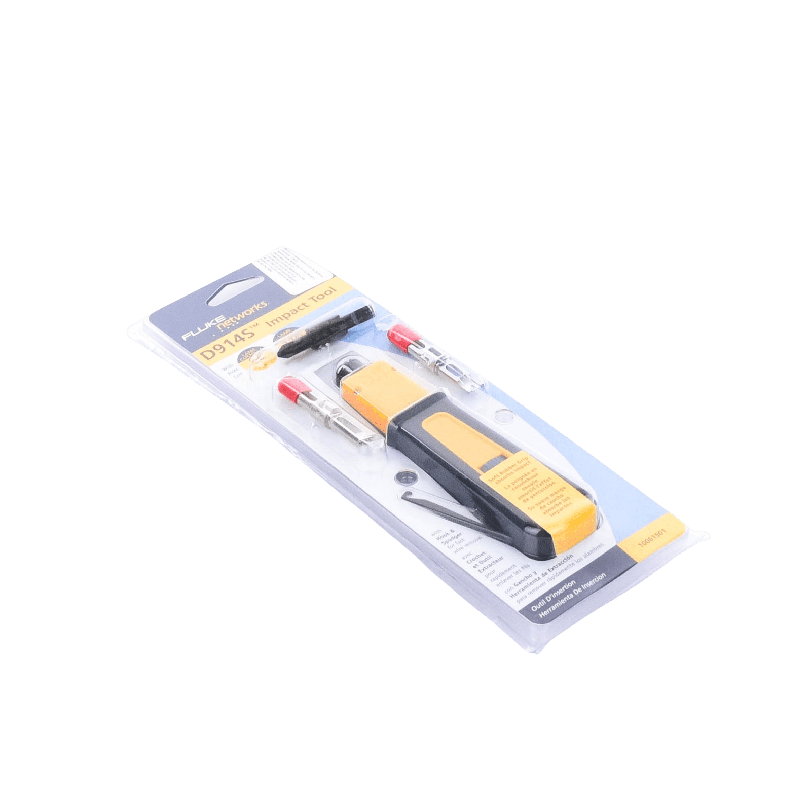 Herramienta Crimpadora de Impacto D914S, Con cuchilla Herramienta de impacto D914S, Con dos Cuchillas EverSharp 110/66 10061501 - FLUKE NETWORKS