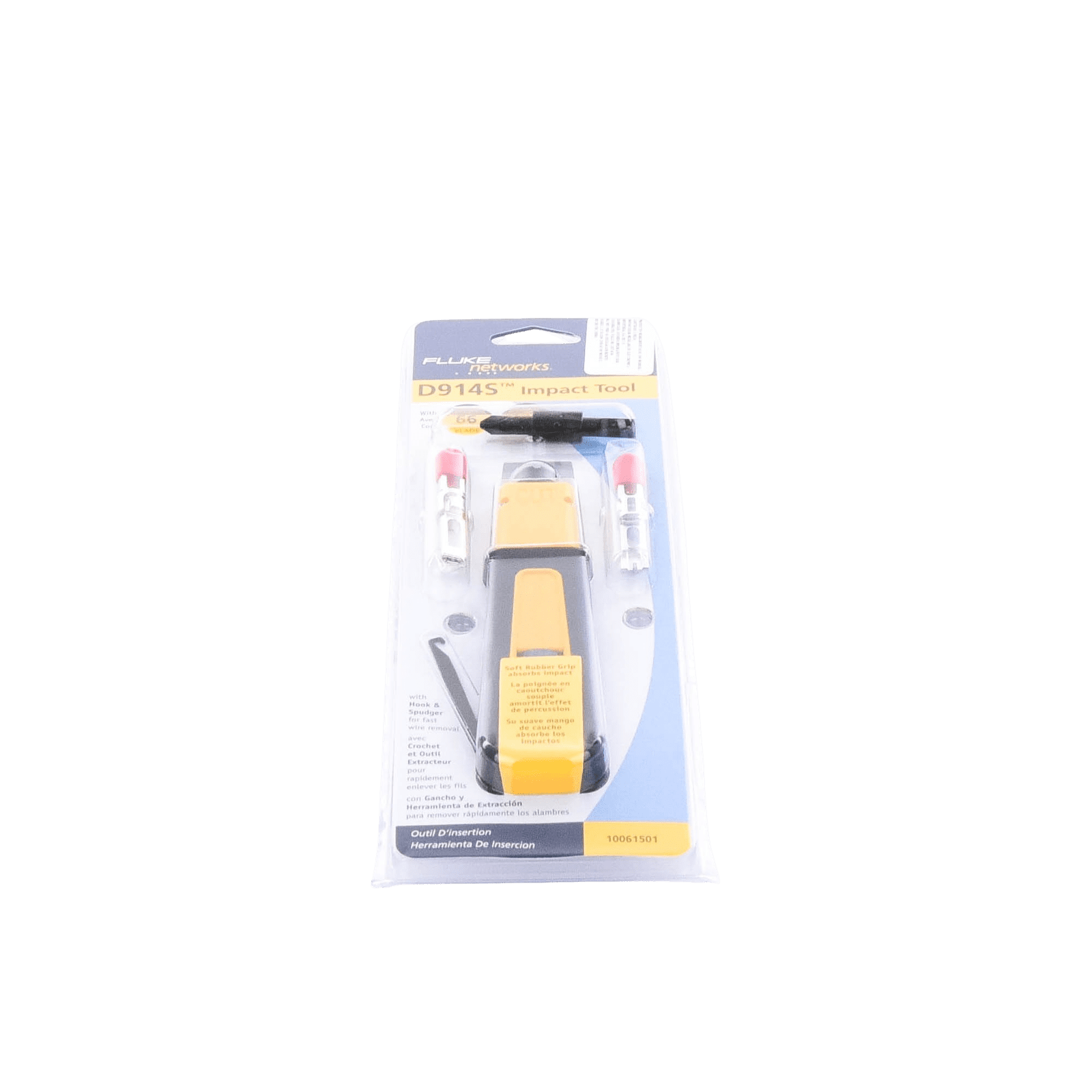 Herramienta Crimpadora de Impacto D914S, Con cuchilla Herramienta de impacto D914S, Con dos Cuchillas EverSharp 110/66 10061501 - FLUKE NETWORKS