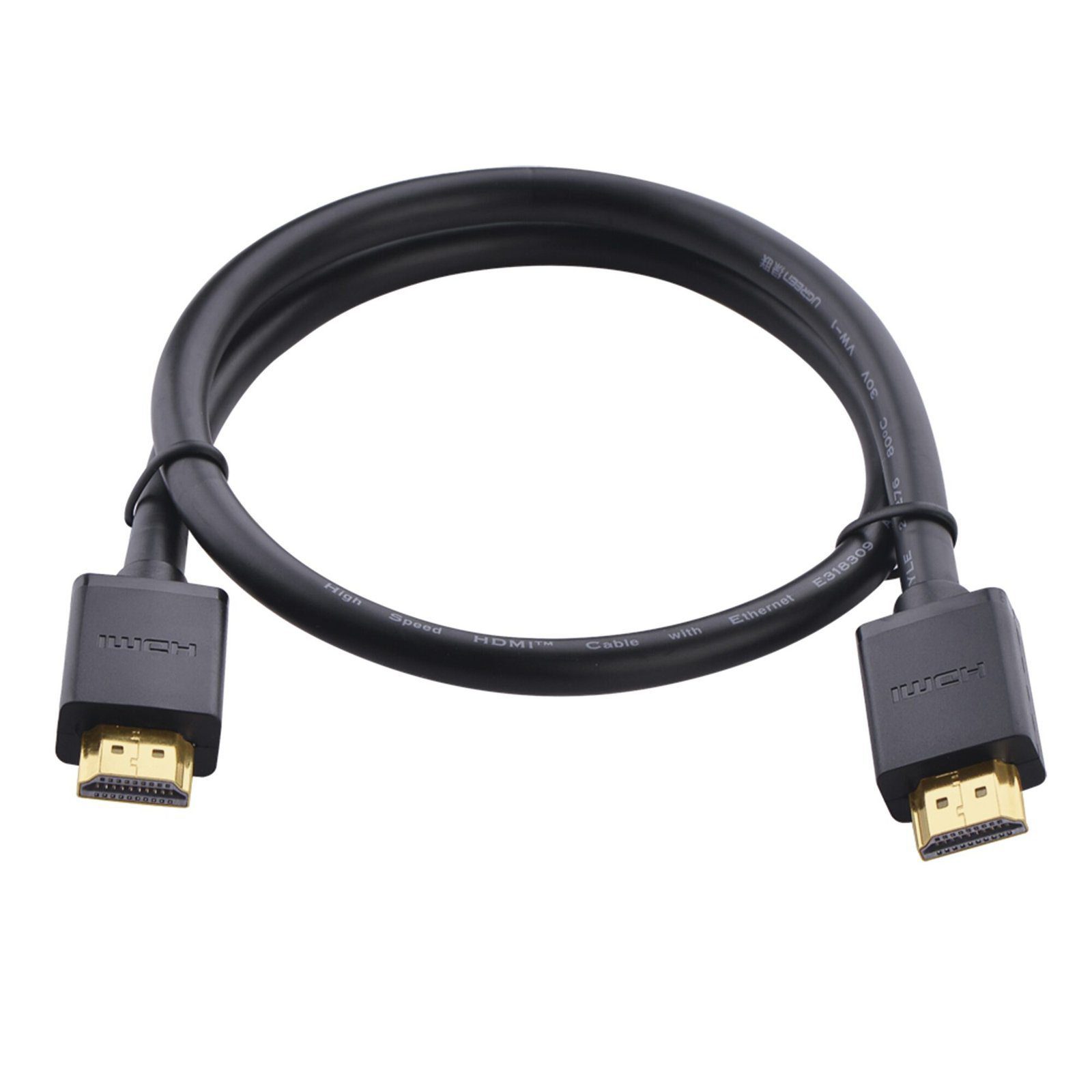 Cable HDMI 2.0 4K@60Hz | 5 metros | HDR | 3D | HEC (Canal Ethernet HDMI) | ARC (Canal de Retorno de Audio | Color Profundo de 48 bits | Audio de 32 canales | HDCP | Dolby True HD 7.1 | 18 Gbps | Múltiple Blindaje | Calidad Premium. 10109 - UGREEN