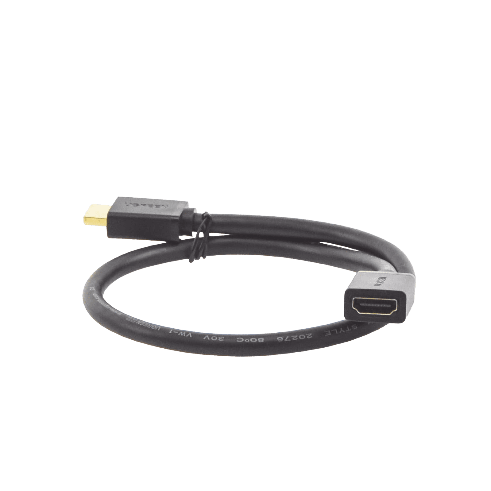 Cable extensor HDMI de 0.5M / 4K@60Hz / 3D / HDR /  Macho a Hembra /  Núcleo de cobre estañado / Transmisión estable. 10140 - UGREEN