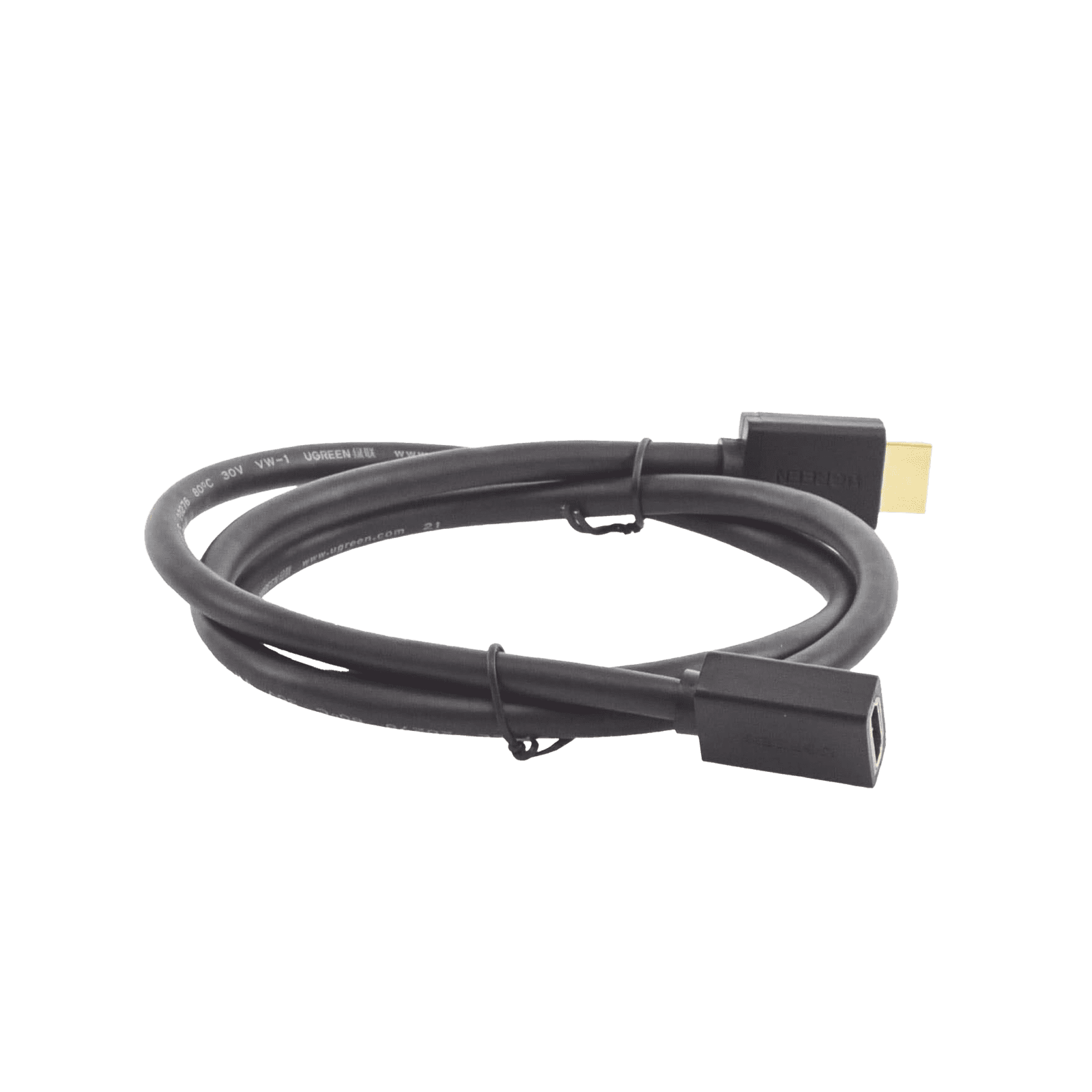Cable extensor HDMI de 1 M / 4K@60Hz / 3D / HDR / Macho a Hembra / Núcleo de cobre estañado / Transmisión estable. 10141 - UGREEN