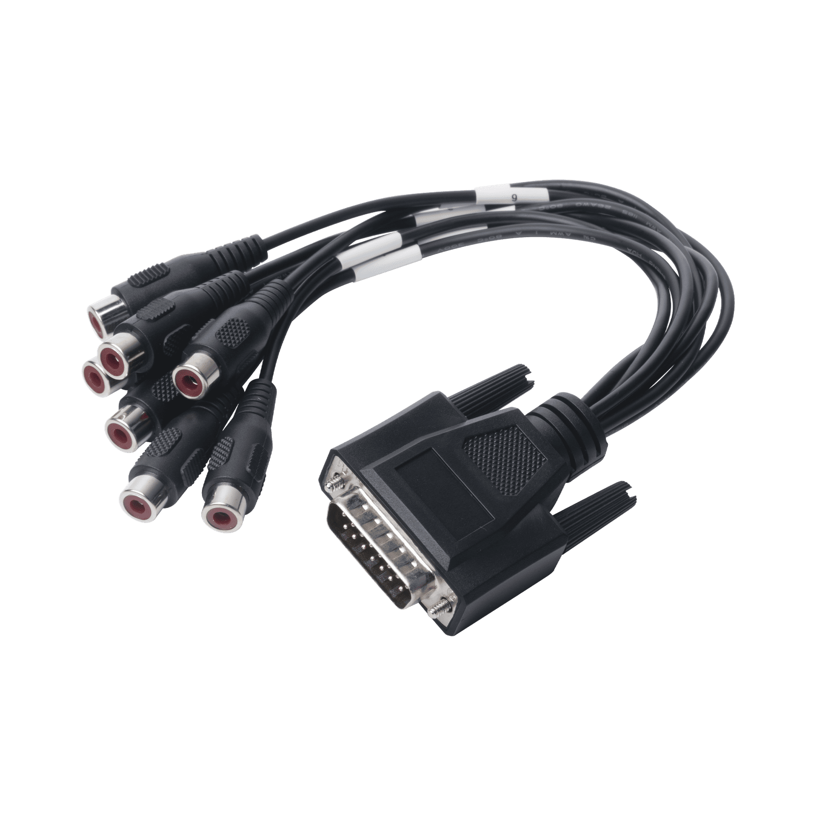 Adaptador de 7 entradas de Audio para DVR´s epcom y HIKVISION 101501706 - HIKVISION