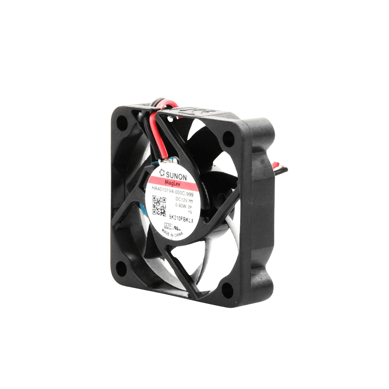 Ventilador de Repuesto 12 Vcc / Consumo 0.8 Watts / Dimensiones 4 cm x 4 cm / Compatible con modelos EV-1008TURBO – EV1016-TURBO – DS-7200 / EV4008TURBO / EV4016TURBO / IDS-7200 101800114 - HIKVISION