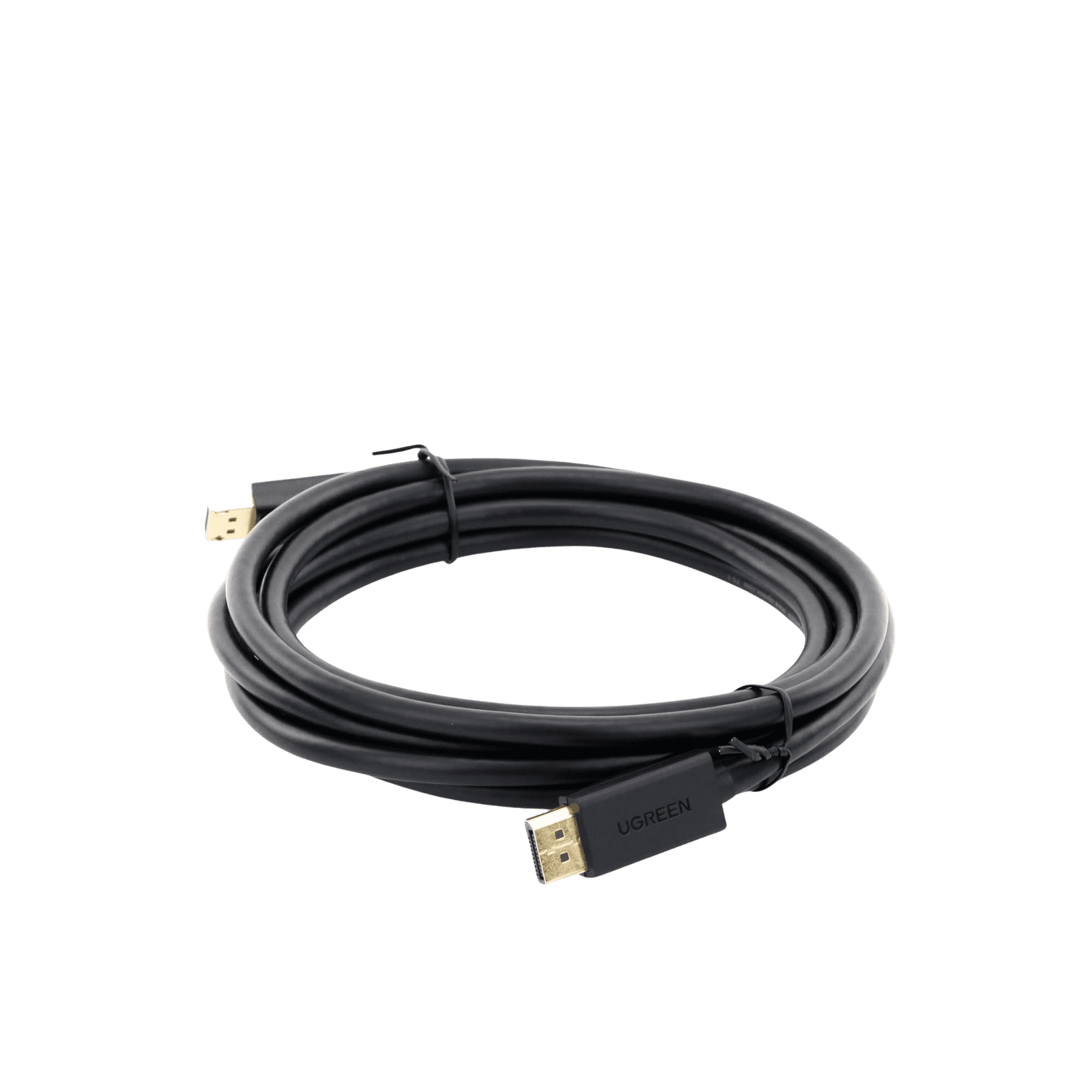 Cable DisplayPort 1.2 Macho a Macho/ Longitud 3m / Versión DP1.2 / Soporta 4K@60Hz; 2K@144Hz / Soporta 3D / Color profundo de 8 y 10 bits / Blindaje Interno Múltiple / Cobre Estañado 28AWG  / Botón de Liberación 10212 - UGREEN