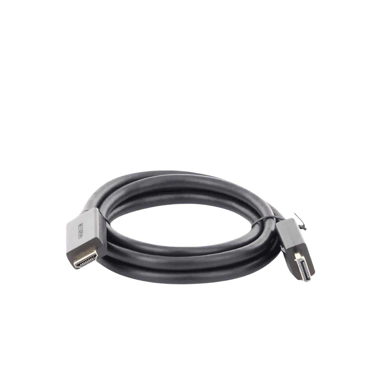 Cable DP Macho a HDMI Macho / Longitud 1.50 m / Soporta 4K@30Hz / Soporta 3D / Cobre Estañado 28AWG / Blindaje interno múltiple / Transmisión Unidireccional / Botón de Liberación / Chip de Última Generación 10239 - UGREEN