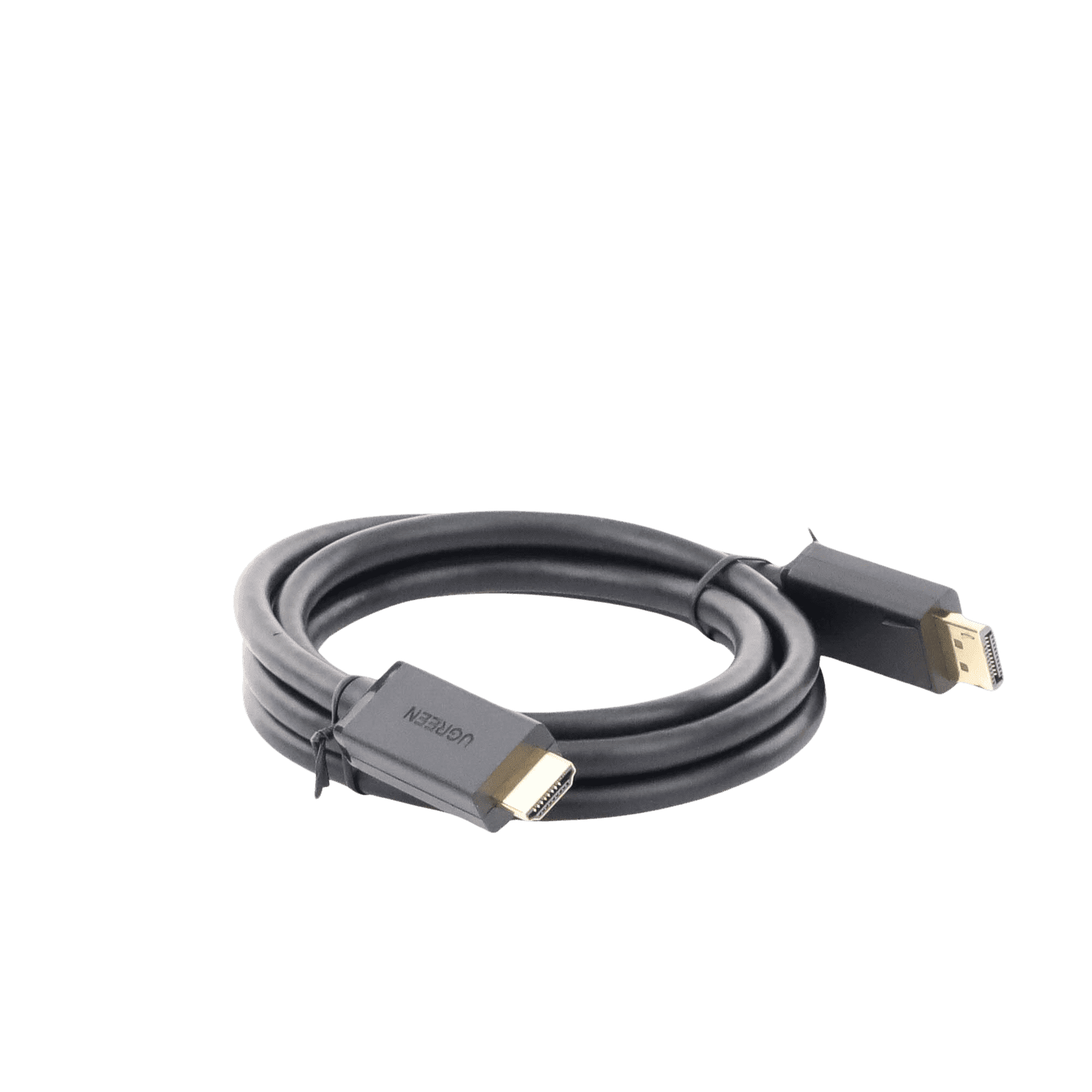 Cable DP Macho a HDMI Macho / Longitud 1.50 m / Soporta 4K@30Hz / Soporta 3D / Cobre Estañado 28AWG / Blindaje interno múltiple / Transmisión Unidireccional / Botón de Liberación / Chip de Última Generación 10239 - UGREEN