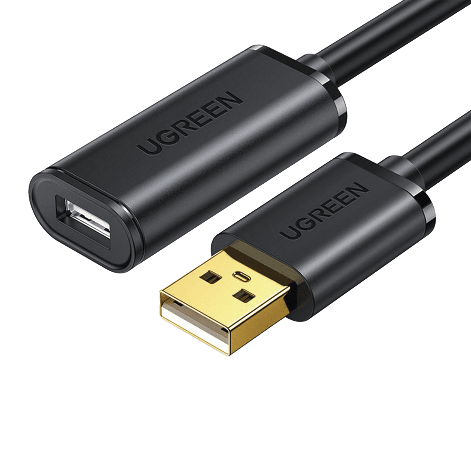 Cable de Extensión Activo USB 2.0 / 10 Metros / Macho-Hembra / Booster individual FE1.1S incorporado / Velocidad de hasta 480 Mbps / Ideal para impresoras, consolas , Webcam, etc. 10321 - UGREEN