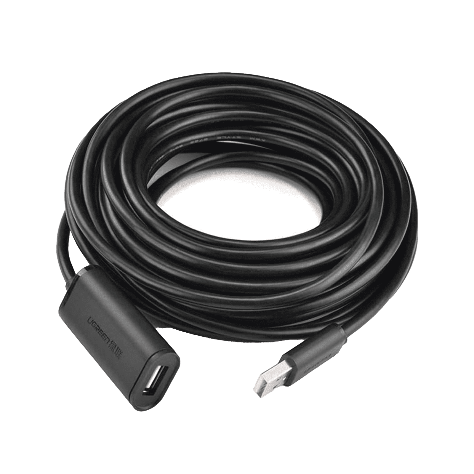 Cable de Extensión Activo USB 2.0 / 10 Metros / Macho-Hembra / Booster individual FE1.1S incorporado / Velocidad de hasta 480 Mbps / Ideal para impresoras, consolas , Webcam, etc. 10321 - UGREEN