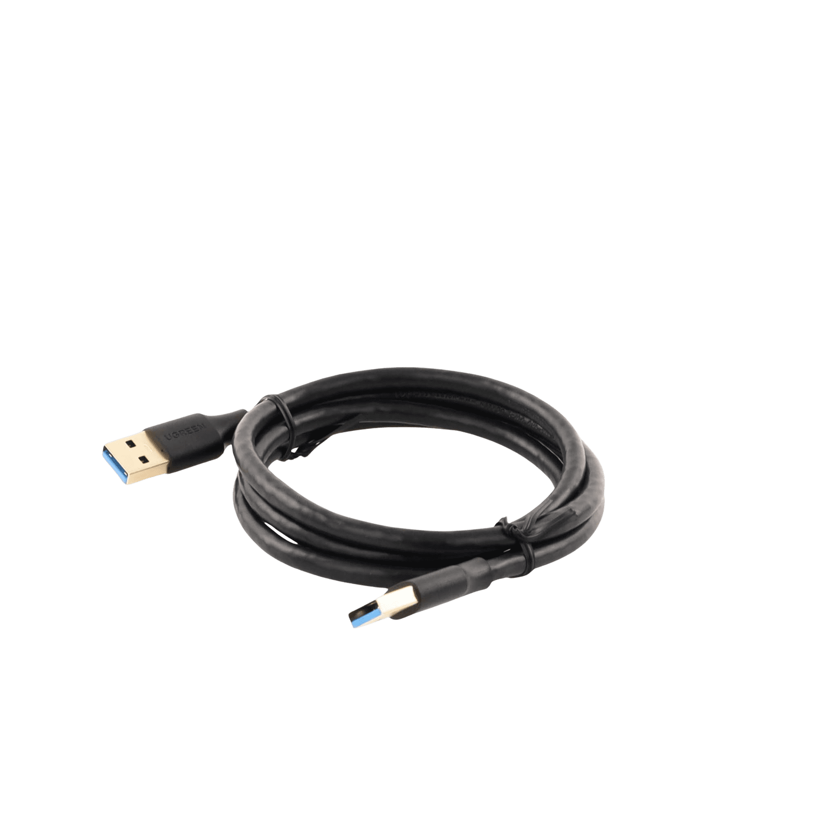 Cable USB-A 3.0 a  USB-A 3.0 / 1 Metro / Macho a Macho / Conector Niquelado / Núcleo de Cobre Estañado / Blindaje Múltiple / Velocidad 5Gbps / No Requiere Controlador / Compatible con USB2.0 Y USB 1.1 10370 - UGREEN