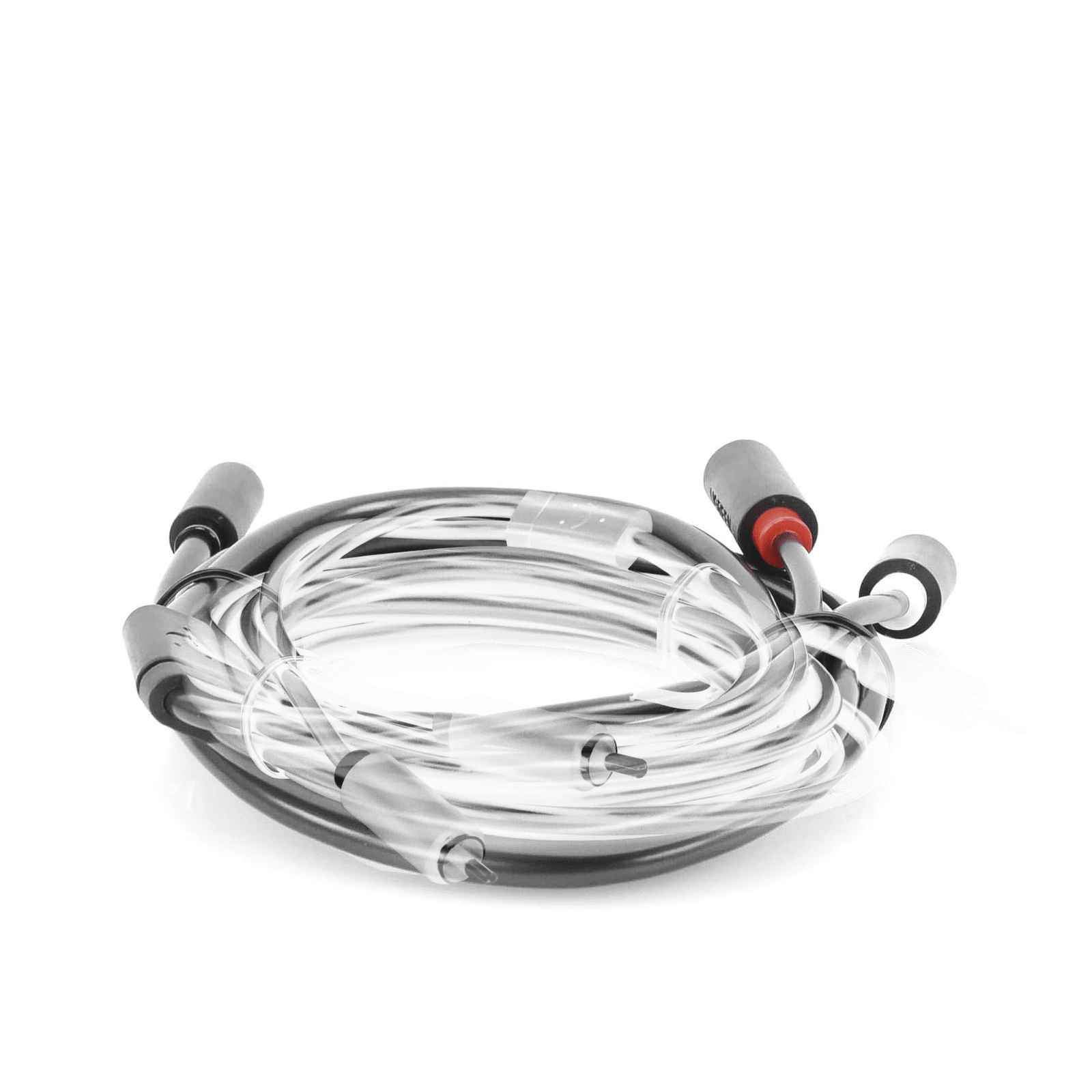Cable Adaptador de 3.5mm Macho a 2 RCA Macho / 3 Metros / Color Gris / Blindaje Múltiple / ABS / Alta Calidad 10512 - UGREEN